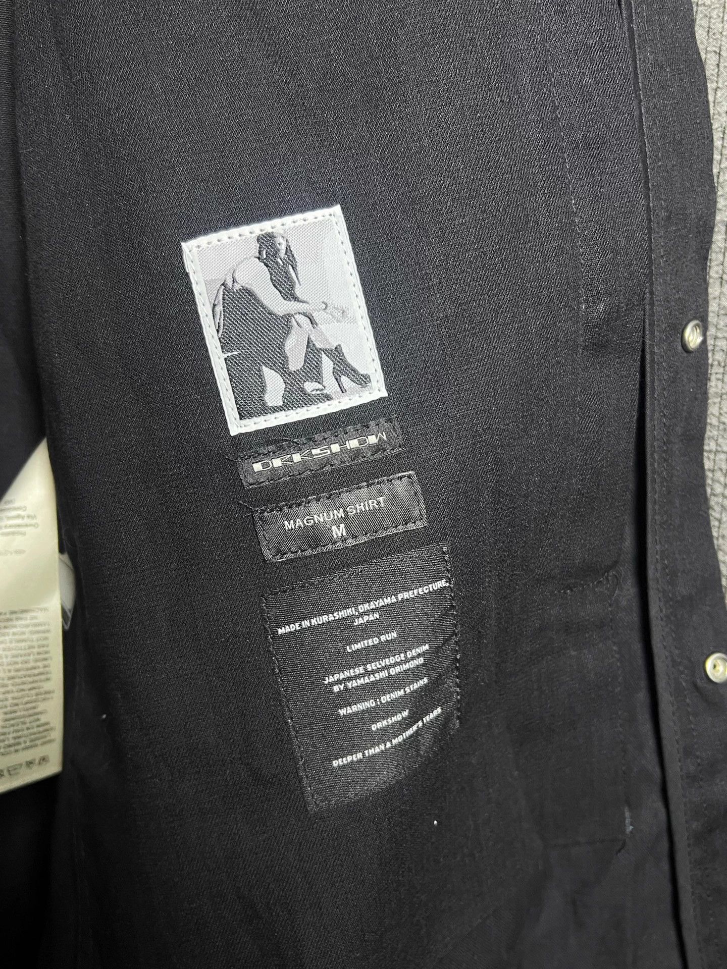 Rick Owens [Authentic Product at a Great Price] Rick Magnum Shirt Size US M / EU 48-50 / 2 - 4 Thumbnail