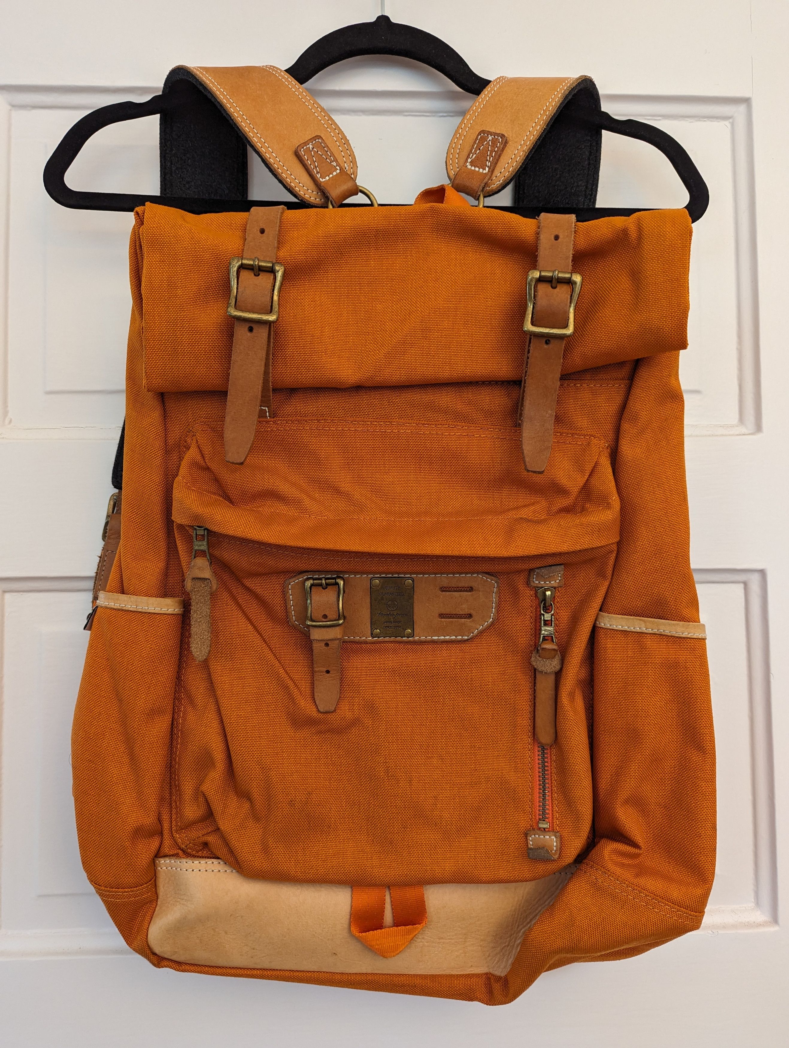 image of Masterpiece Surpass Rolltop Backpack in Orange, Men's