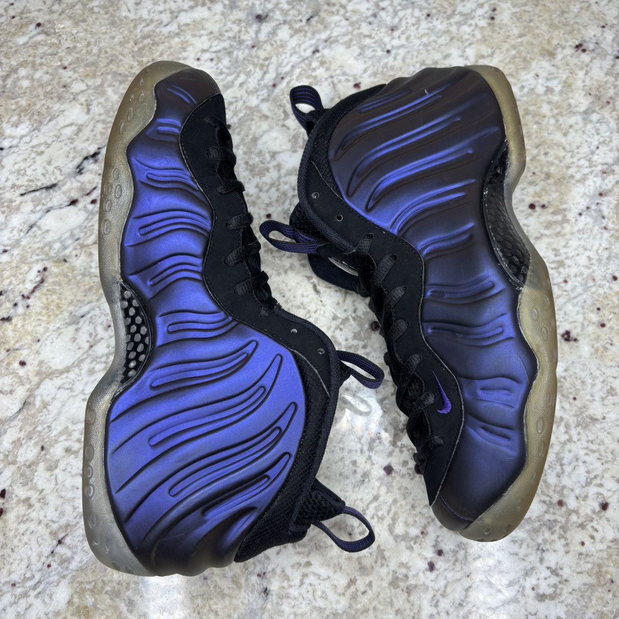 Nike Size 10.5-Nike Foamposite One Eggplant (2017) WORN No Box Size US 10.5 / EU 43-44 - 19 Thumbnail