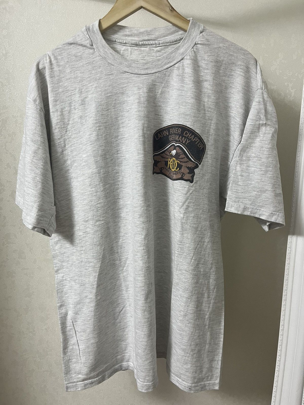 Harley Davidson × Vintage Harley Davidson Vintage y2k Germany Tour T Shirt Size US XL / EU 56 / 4 - 1 Thumbnail