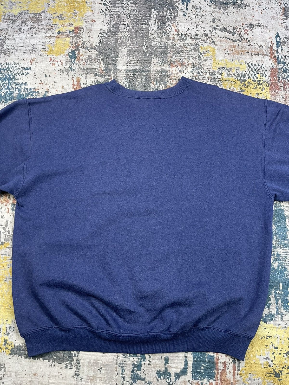 Nike Vintage 90s USA Nike Swoosh Logo Sweatshirts Size US L / EU 52-54 / 3 - 3 Thumbnail
