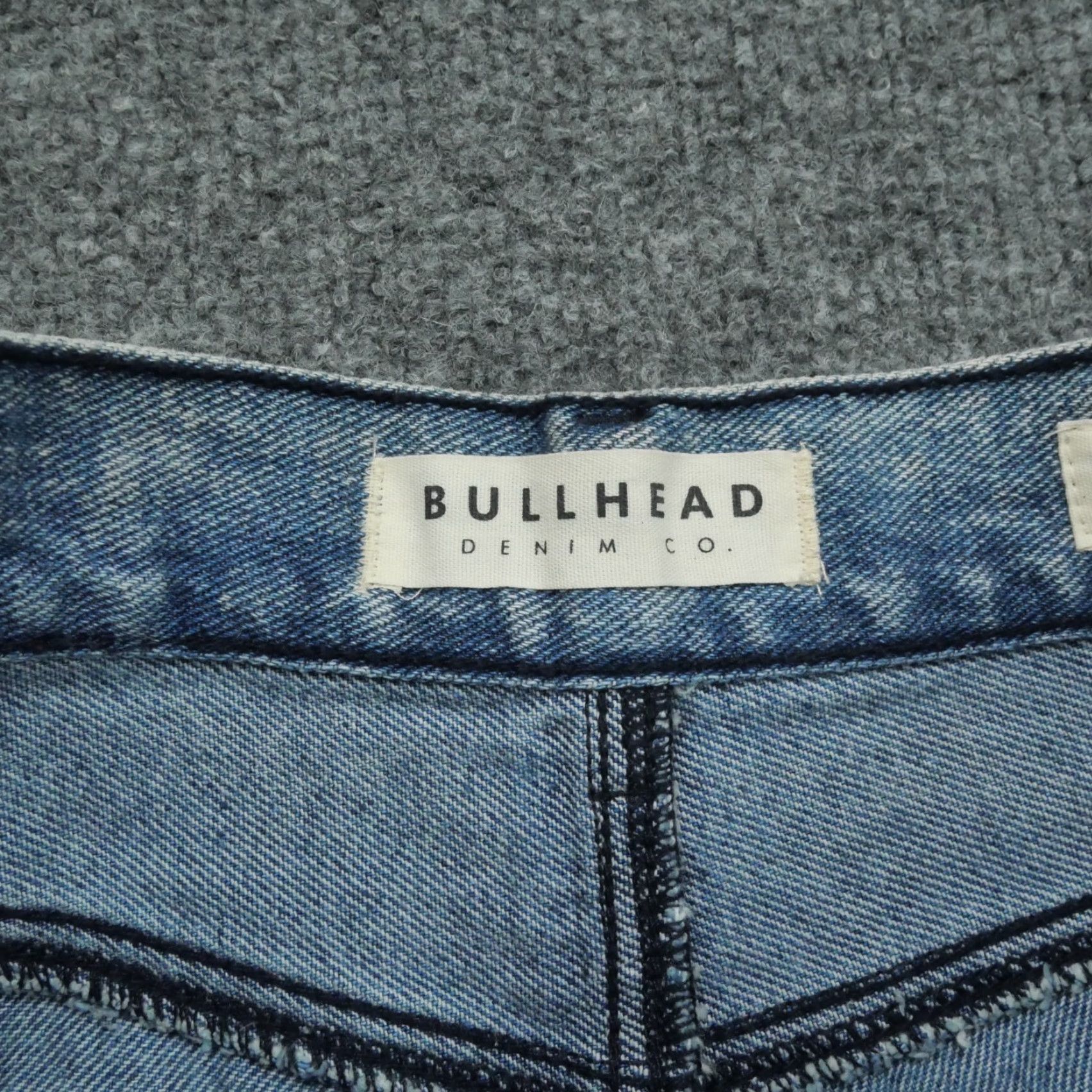 Denime Bullhead Denim Co. Shorts Womens 25 Blue Denim Distressed Cut Off 26x2 Casual Grunge 90s Mens? Size 26" / US 2 / IT 38 - 4 Thumbnail
