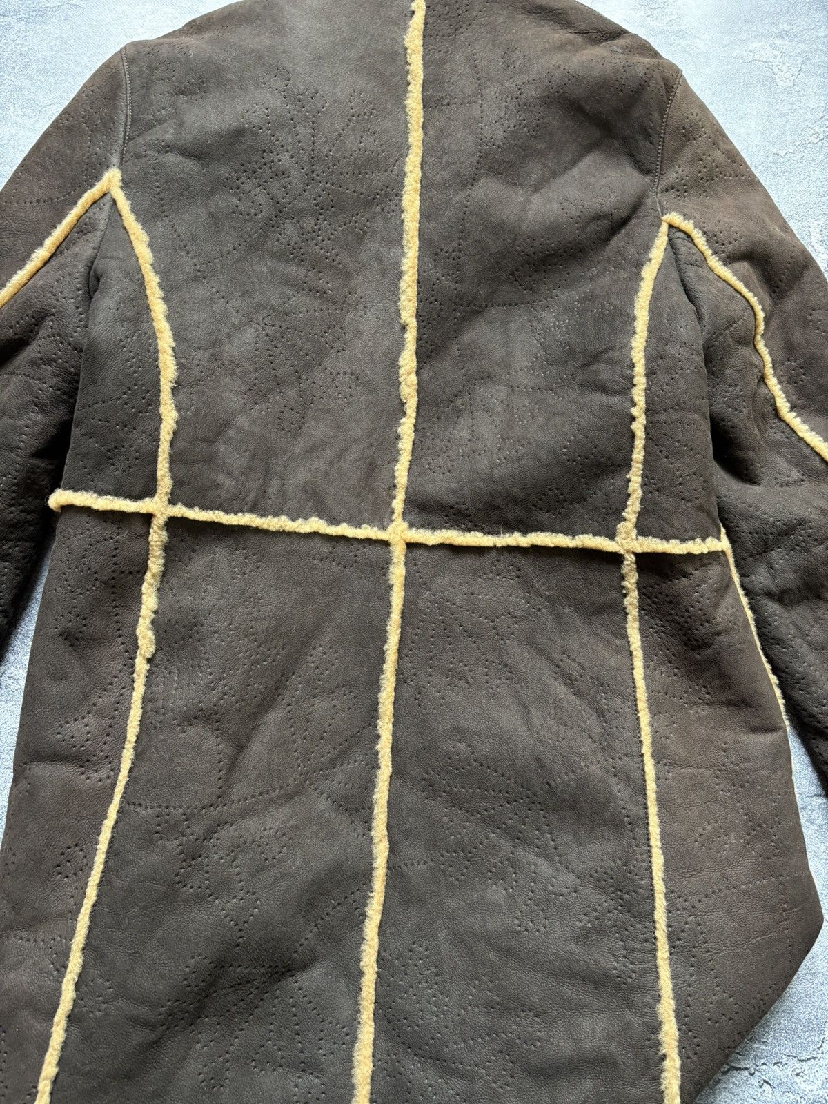 Escada Vintage Escada Luxury Shearling Lambskin Leather Coat Jacket Size M / US 6-8 / IT 42-44 - 7 Thumbnail