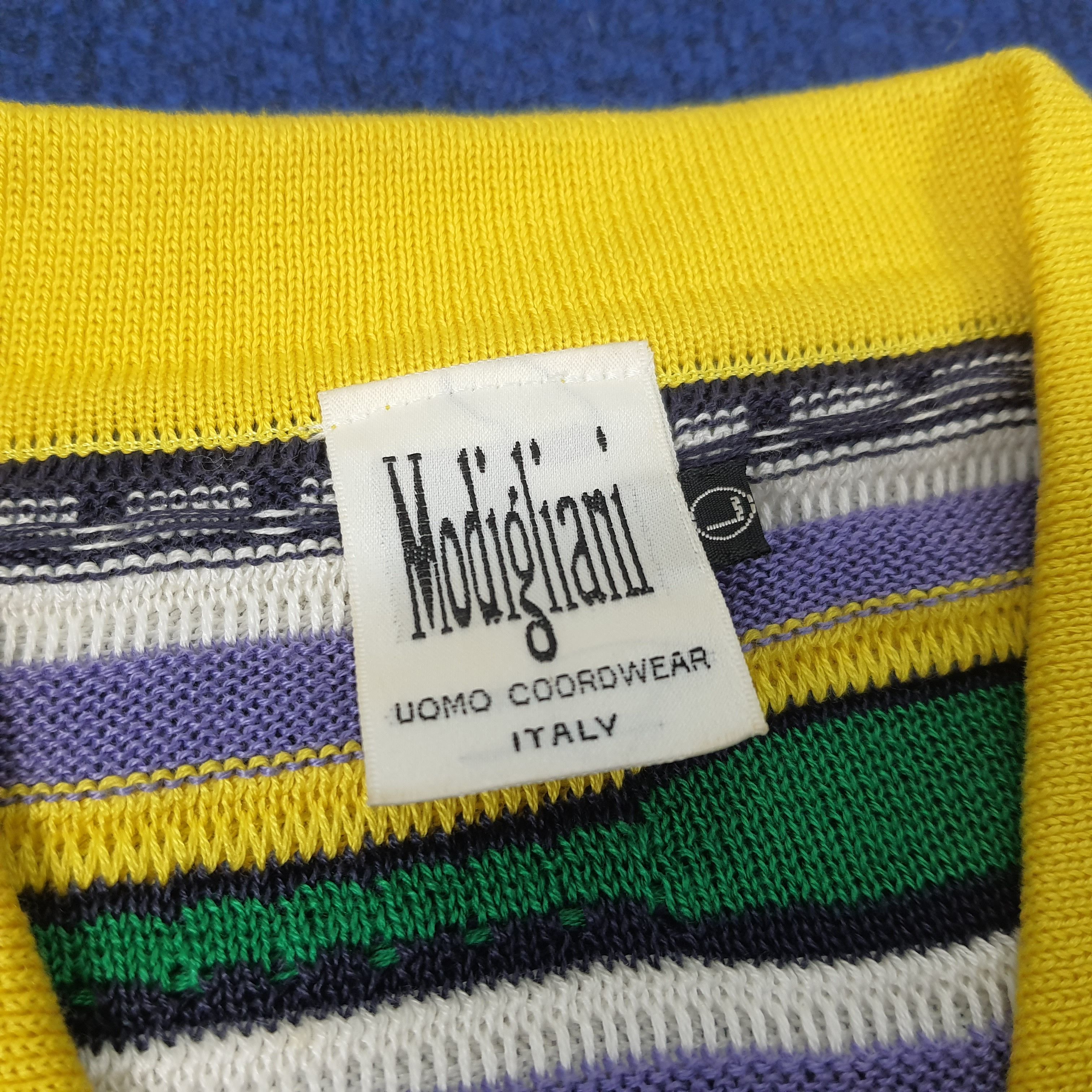 Vintage Vintage Modigliani Italian Designer Short Sleeve Sweatshirts Size US M / EU 48-50 / 2 - 6 Thumbnail