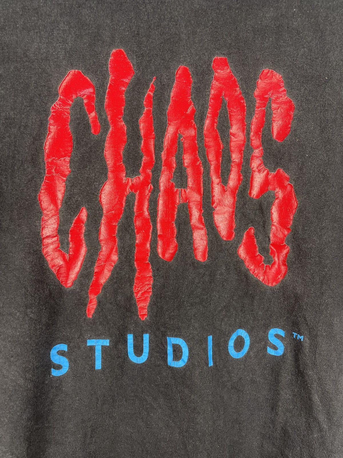 Vintage Vintage 90s Chaos Studios Blizzard Entertainment Games tee Size US L / EU 52-54 / 3 - 6 Thumbnail