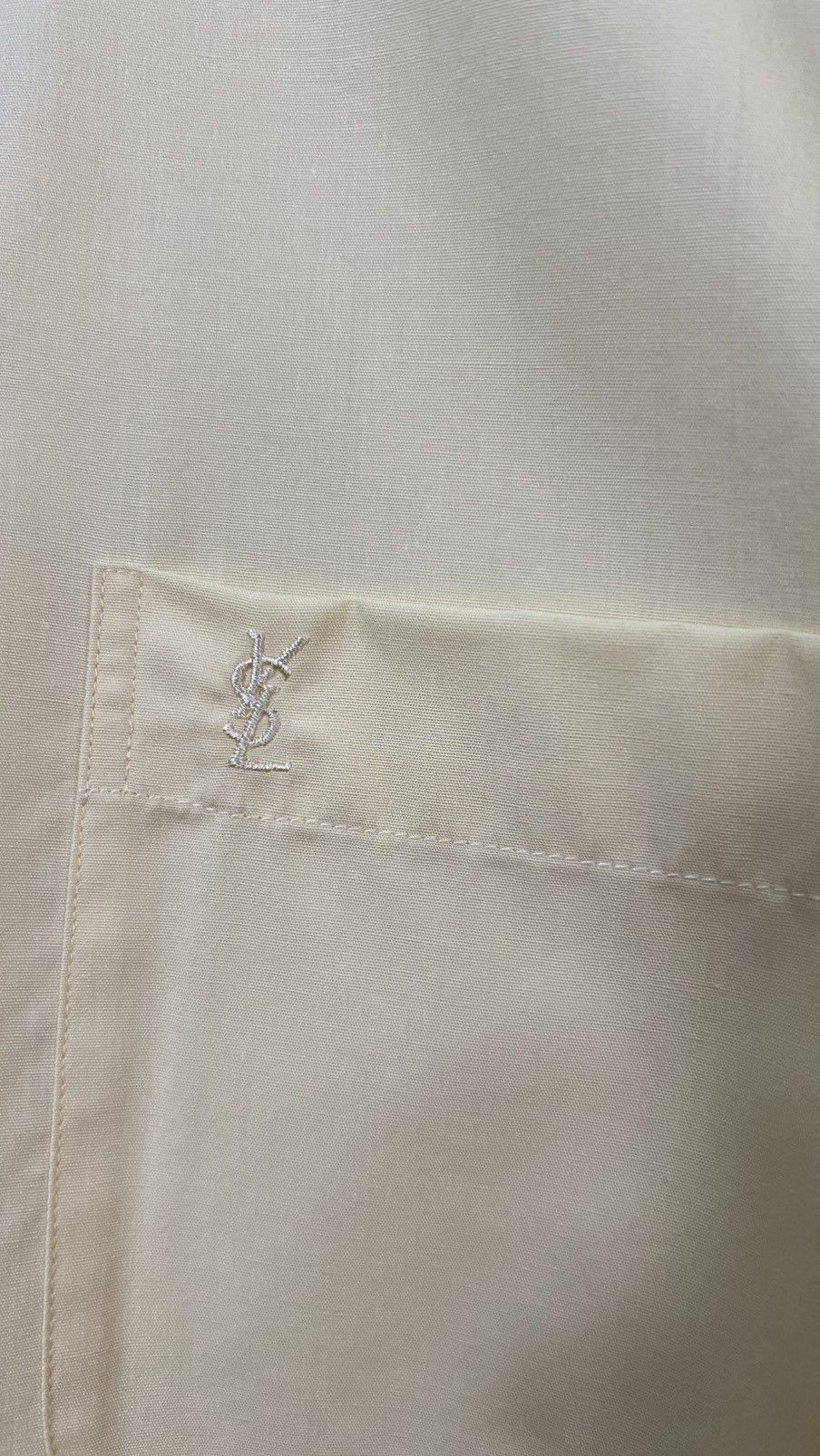 Yves Saint Laurent Ysl vintage yellow pocket shirt Size US M / EU 48-50 / 2 - 9 Thumbnail