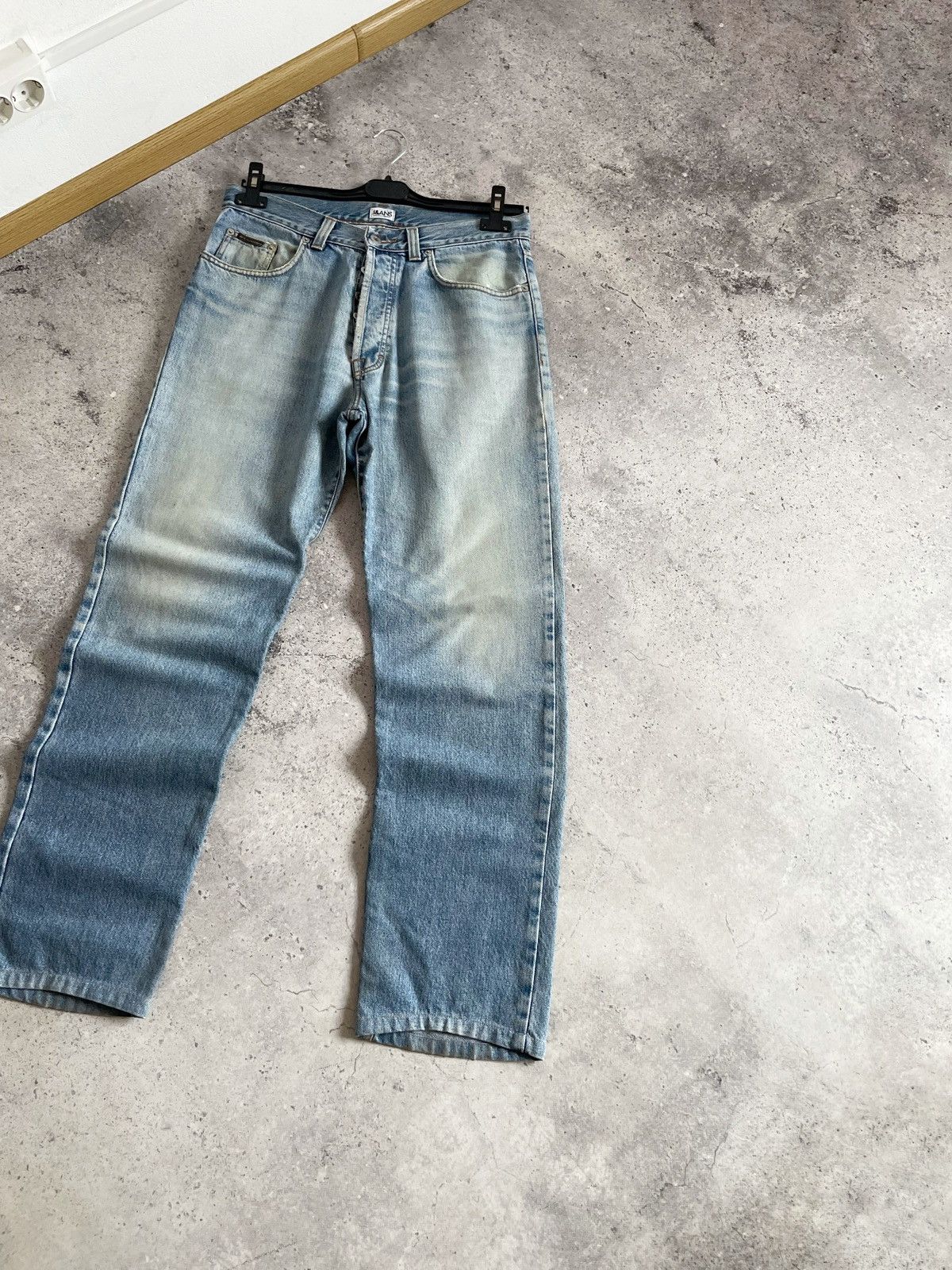 Dolce & Gabbana × Vintage Vintage Dolce & Gabbana Denim Distressed Pants Size US 34 / EU 50 - 4 Thumbnail