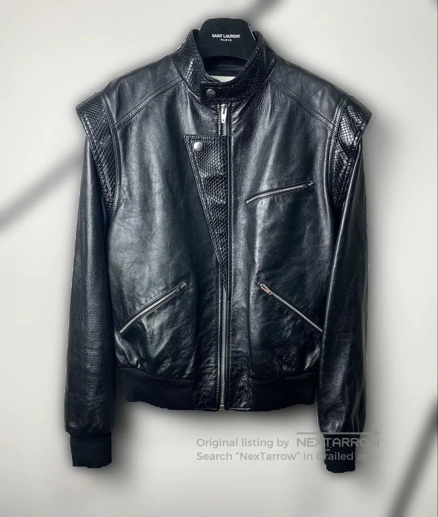 Celine Celine Hedi Slimane Leather Jacket. Size US M / EU 48-50 / 2 - 1 Thumbnail