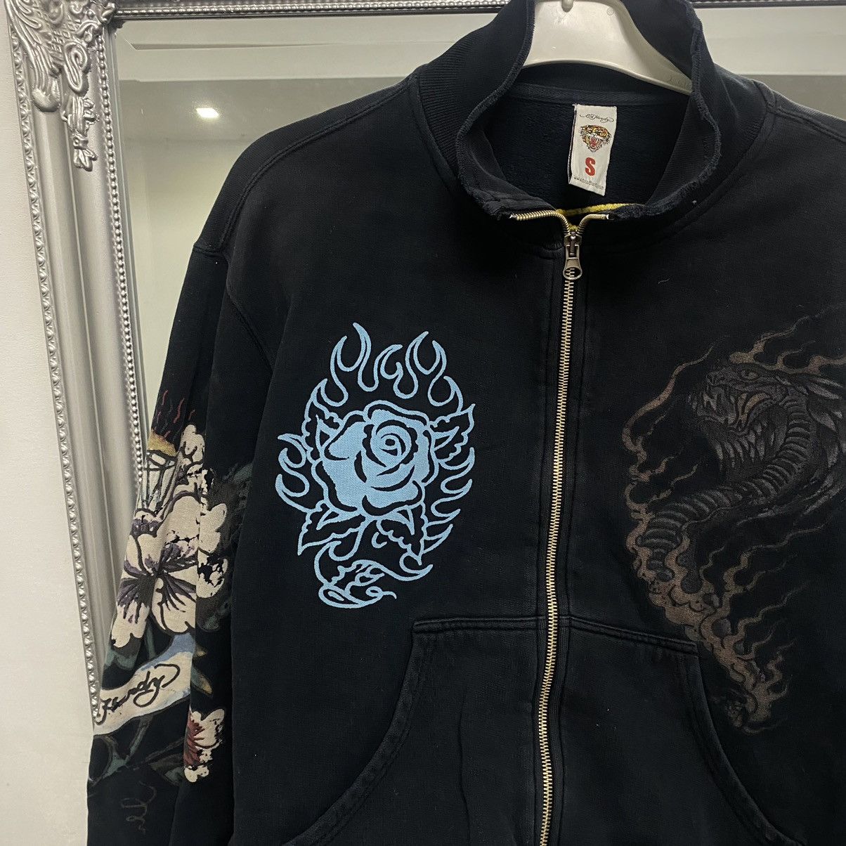 Christian Audigier vintage zip hoodie Ed hardy Size US S / EU 44-46 / 1 - 7 Thumbnail