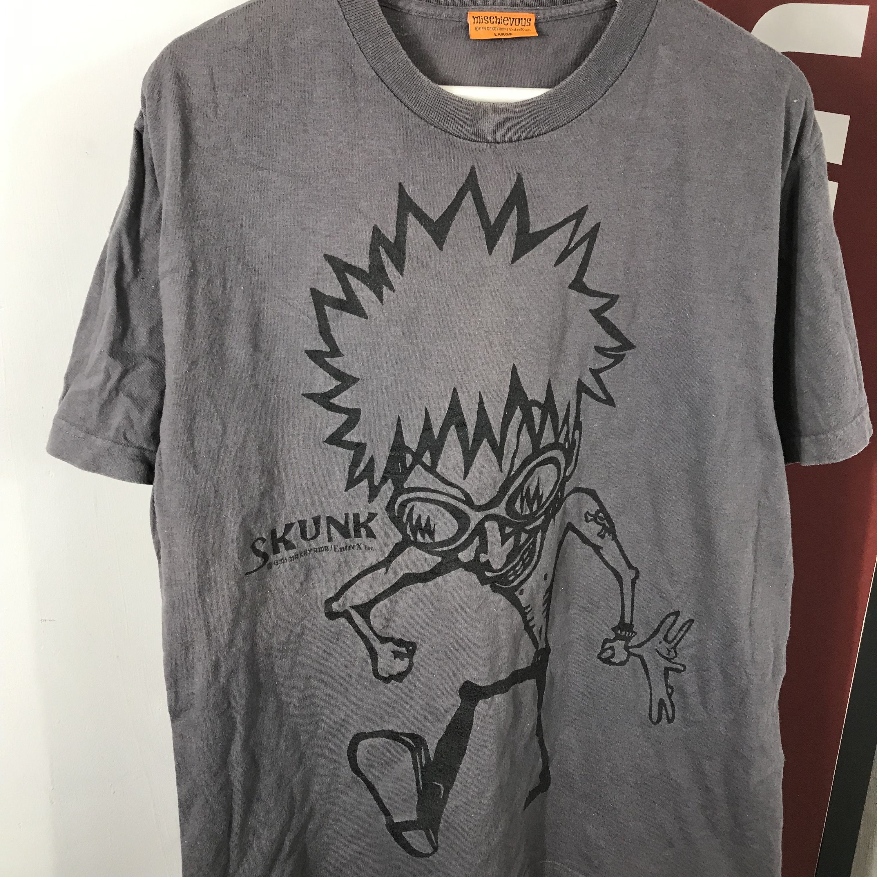 Japanese Brand 🔥Mischievous Skunk Punk by Emi Nakayama Seditionaries Tee Size US L / EU 52-54 / 3 - 3 Thumbnail