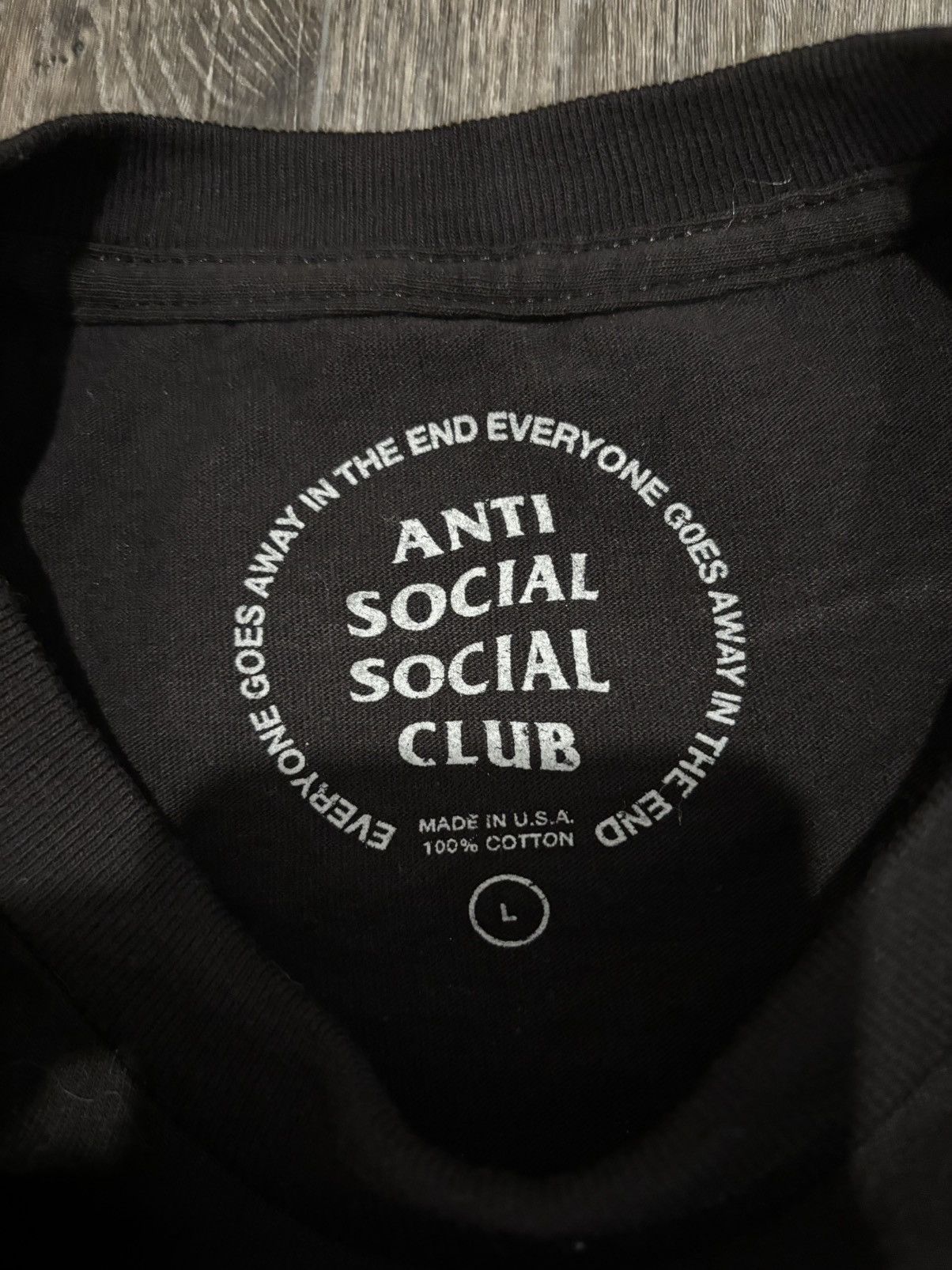Anti Social Social Club ASSC Tye Dye Logo Size US L / EU 52-54 / 3 - 3 Thumbnail