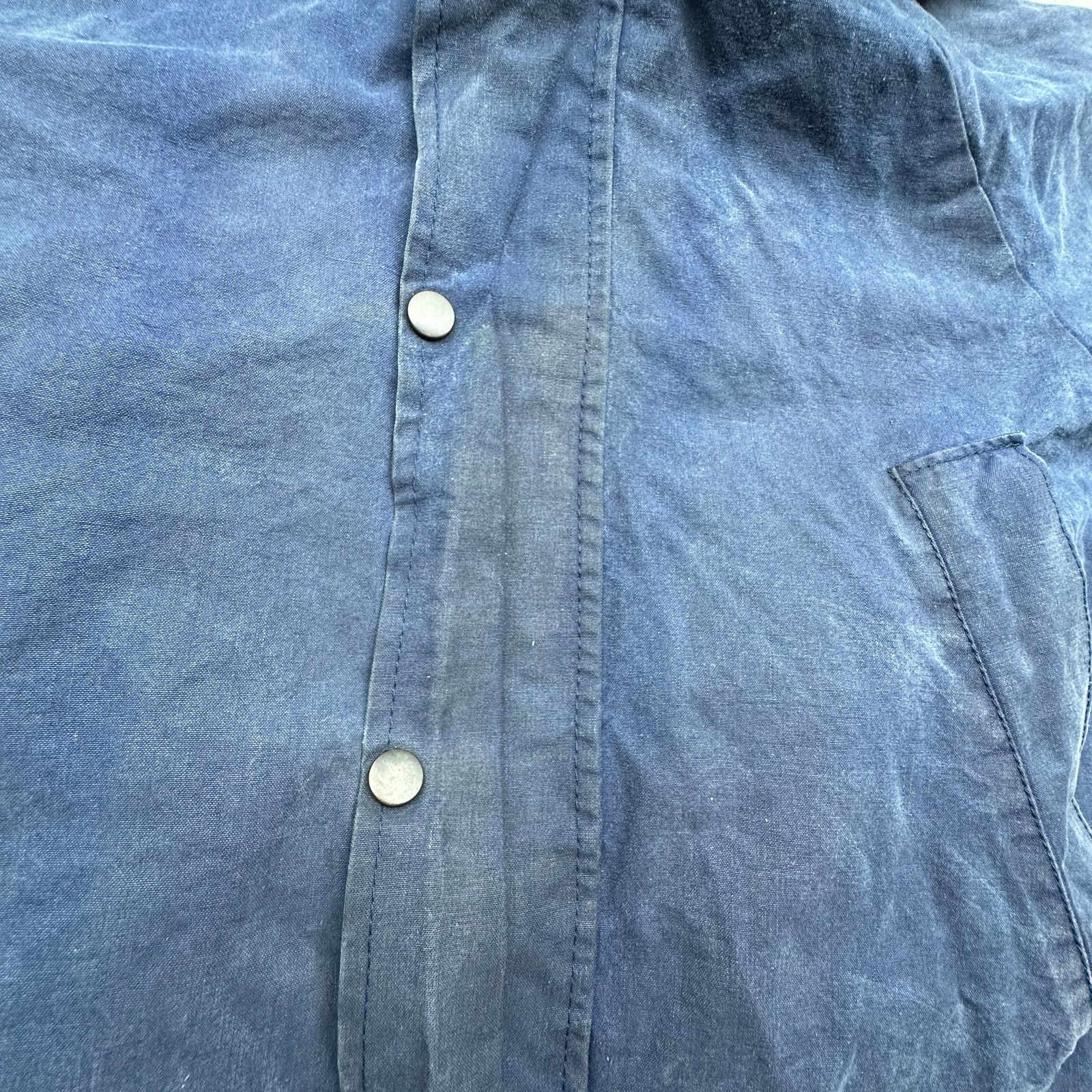 Other VTG Shires Waxed Cotton Chore Work Coat Medium Plaid Lined Size US M / EU 48-50 / 2 - 12 Thumbnail