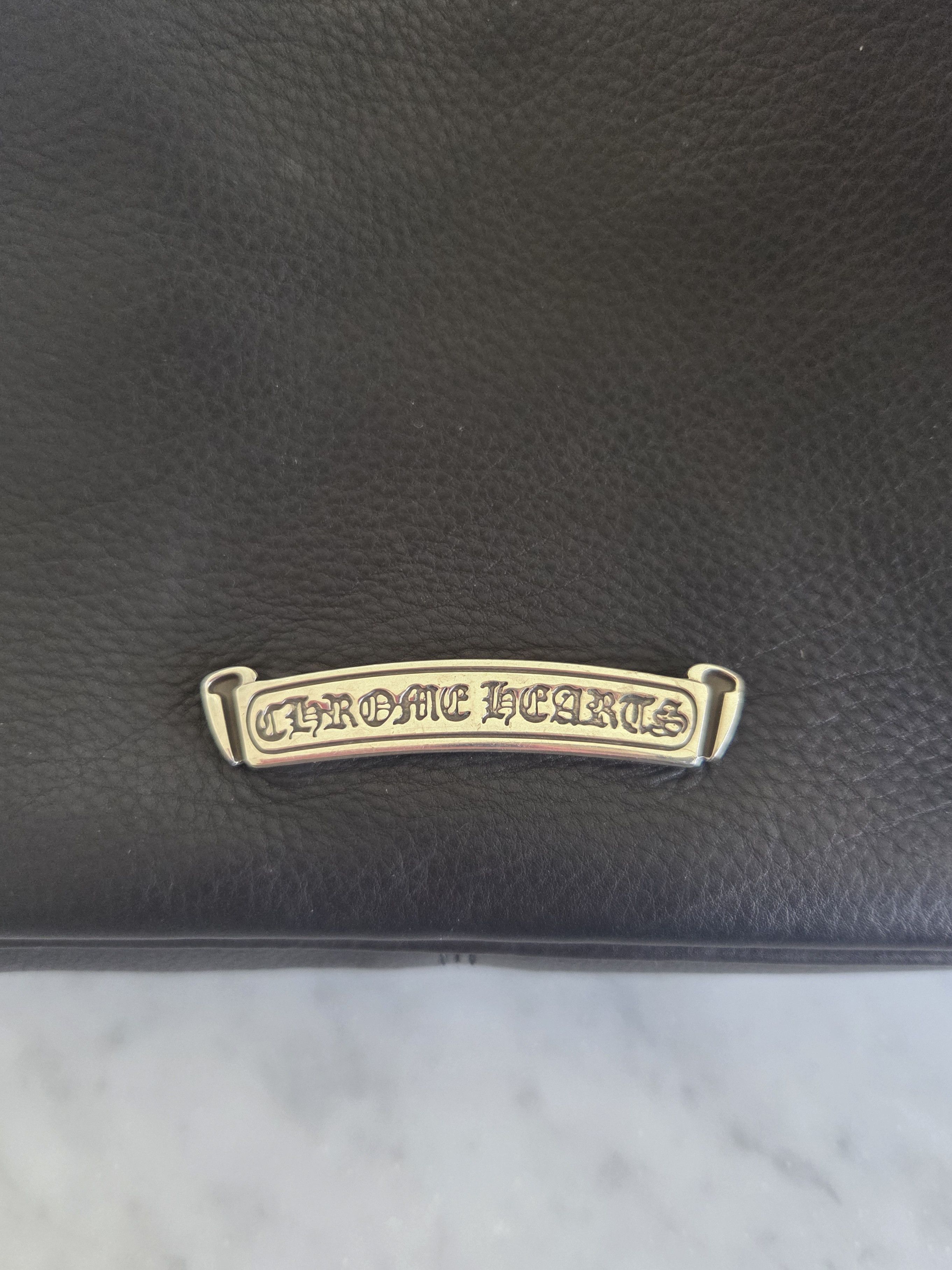 Chrome Hearts Chrome hearts chicken black leather nuggets bag Size ONE SIZE - 6 Thumbnail