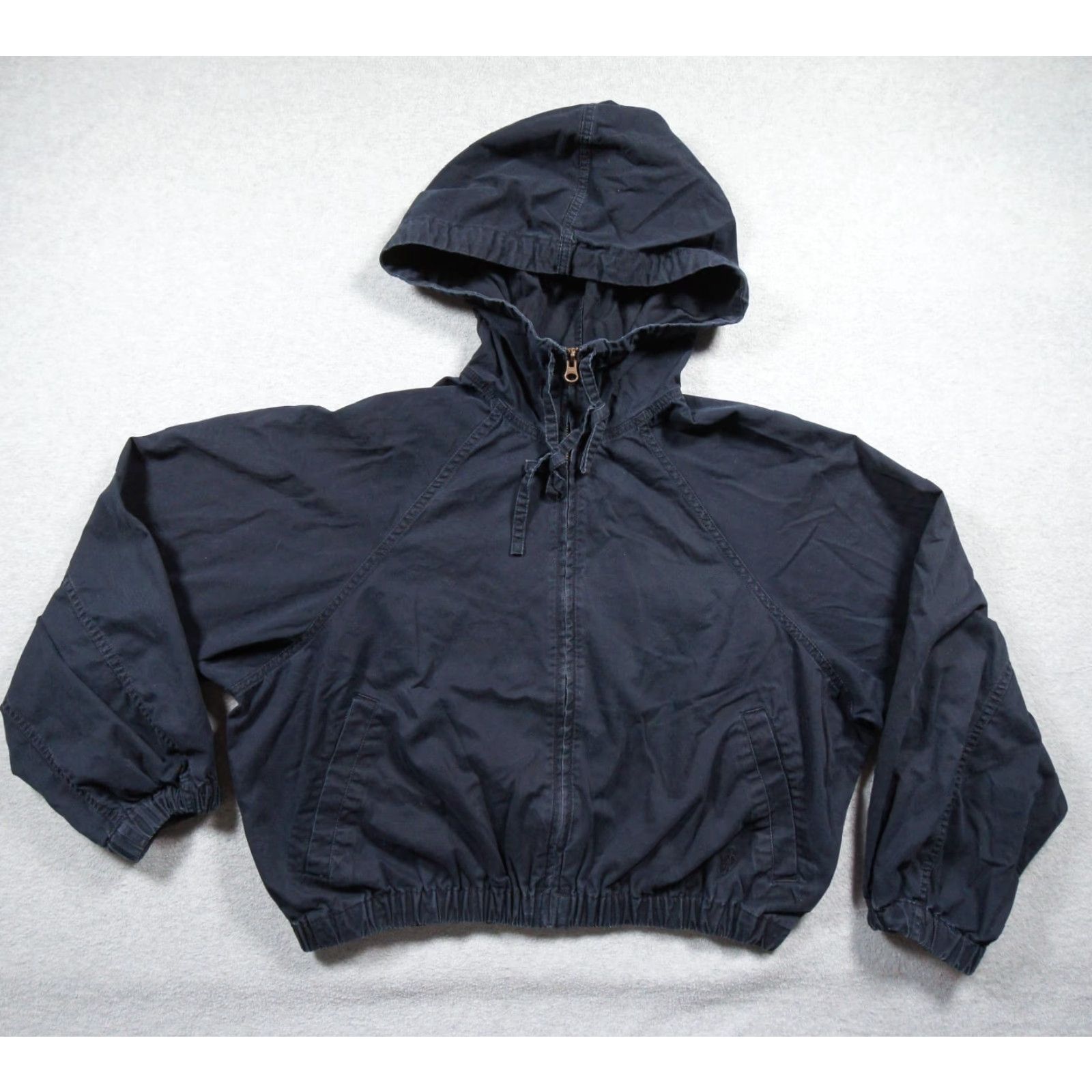 Uniqlo Uniqlo Jacket Womens XS Blue JW Anderson Full Zip Hooded Dolman Sleeve Ladies Size XS / US 0-2 / IT 36-38 - 2 Thumbnail