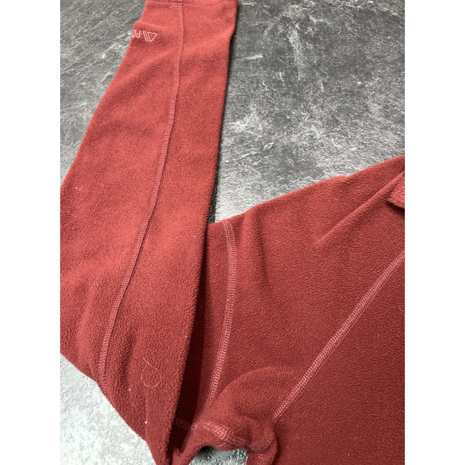 Mountain Hardwear Mountain Hardwear Women's Fleece Pullover Sweater Medium Red 1/4 Zip Outdoor Activewear Size M / US 6-8 / IT 42-44 - 6 Thumbnail
