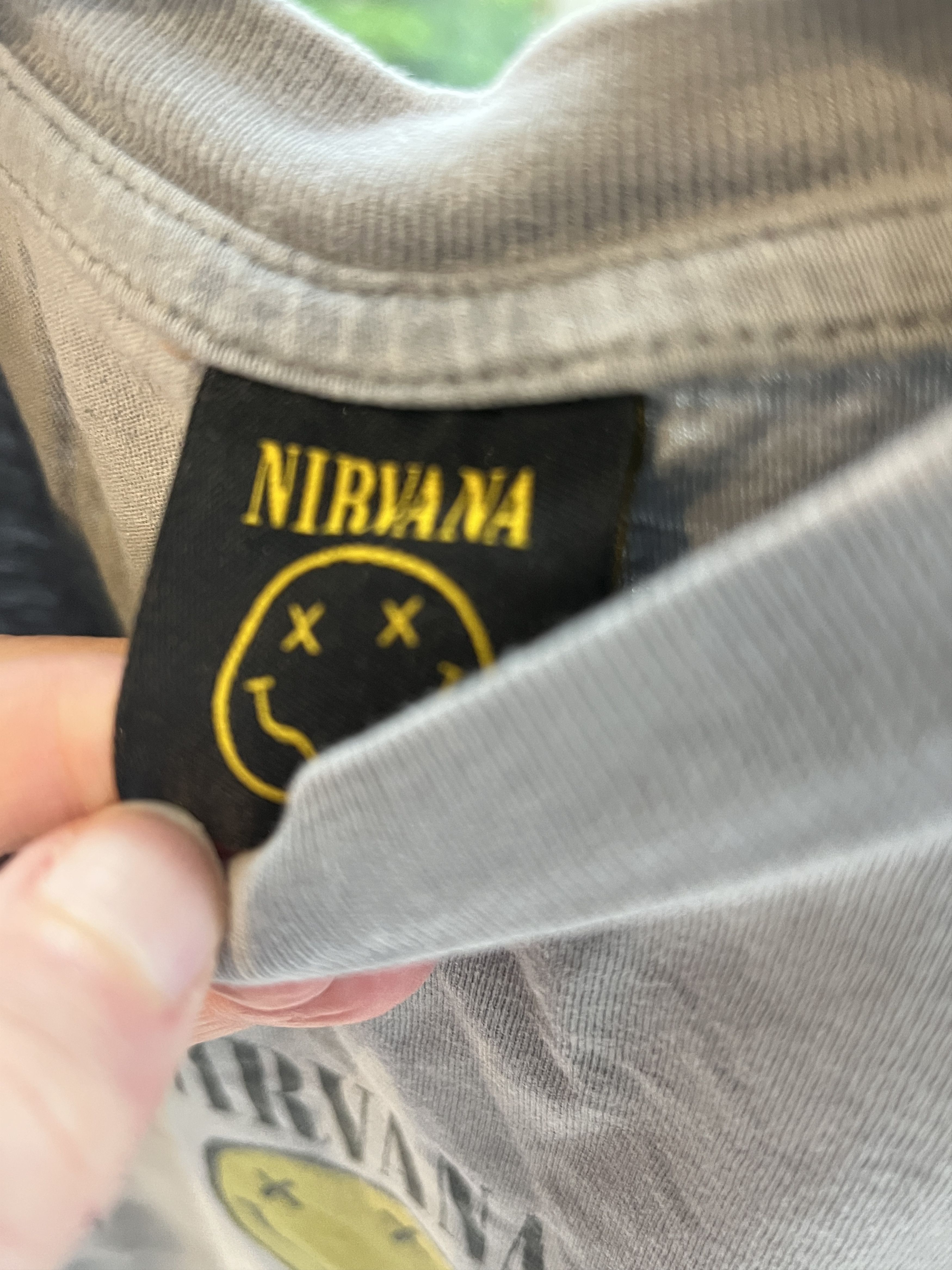 Cotton On Cotton On Nirvana Graphic Grey Smiley Face Seahorse Size M / US 6-8 / IT 42-44 - 3 Thumbnail