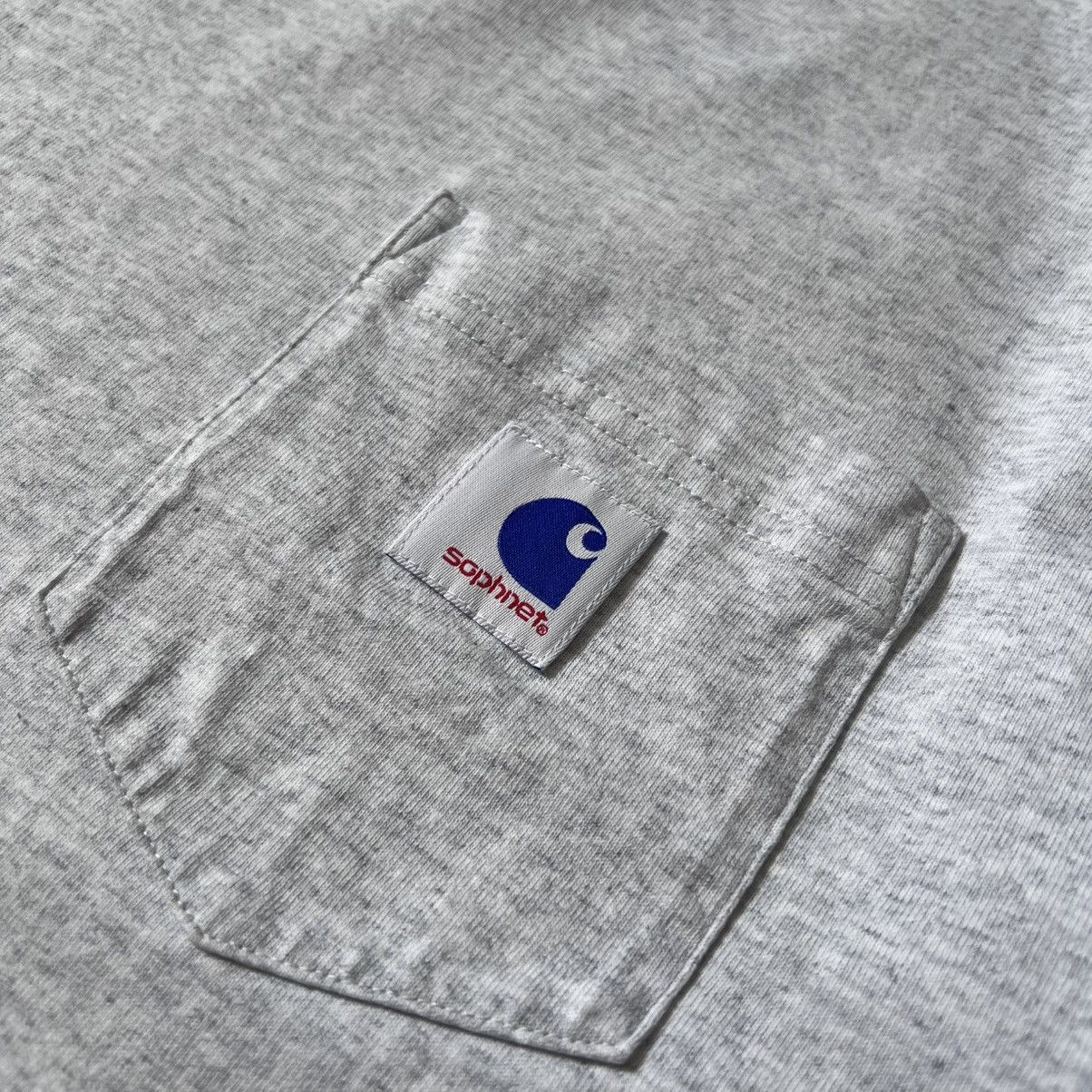 Carhartt Carhratt x Sophnet light grey pocket tee Size US M / EU 48-50 / 2 - 3 Thumbnail