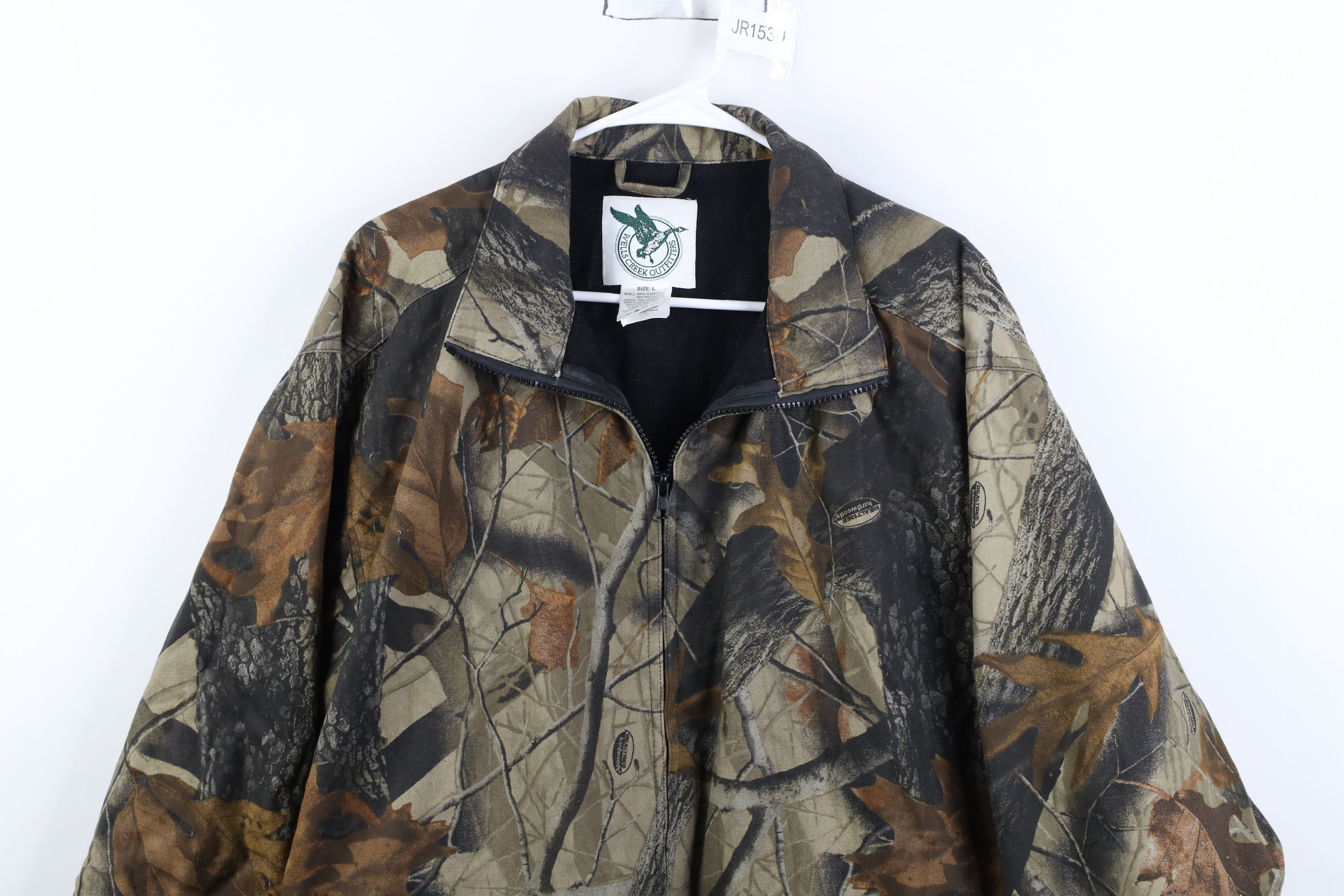Vintage Vintage 90s Y2K Streetwear Camouflage Lined Bomber Jacket Size US L / EU 52-54 / 3 - 2 Thumbnail