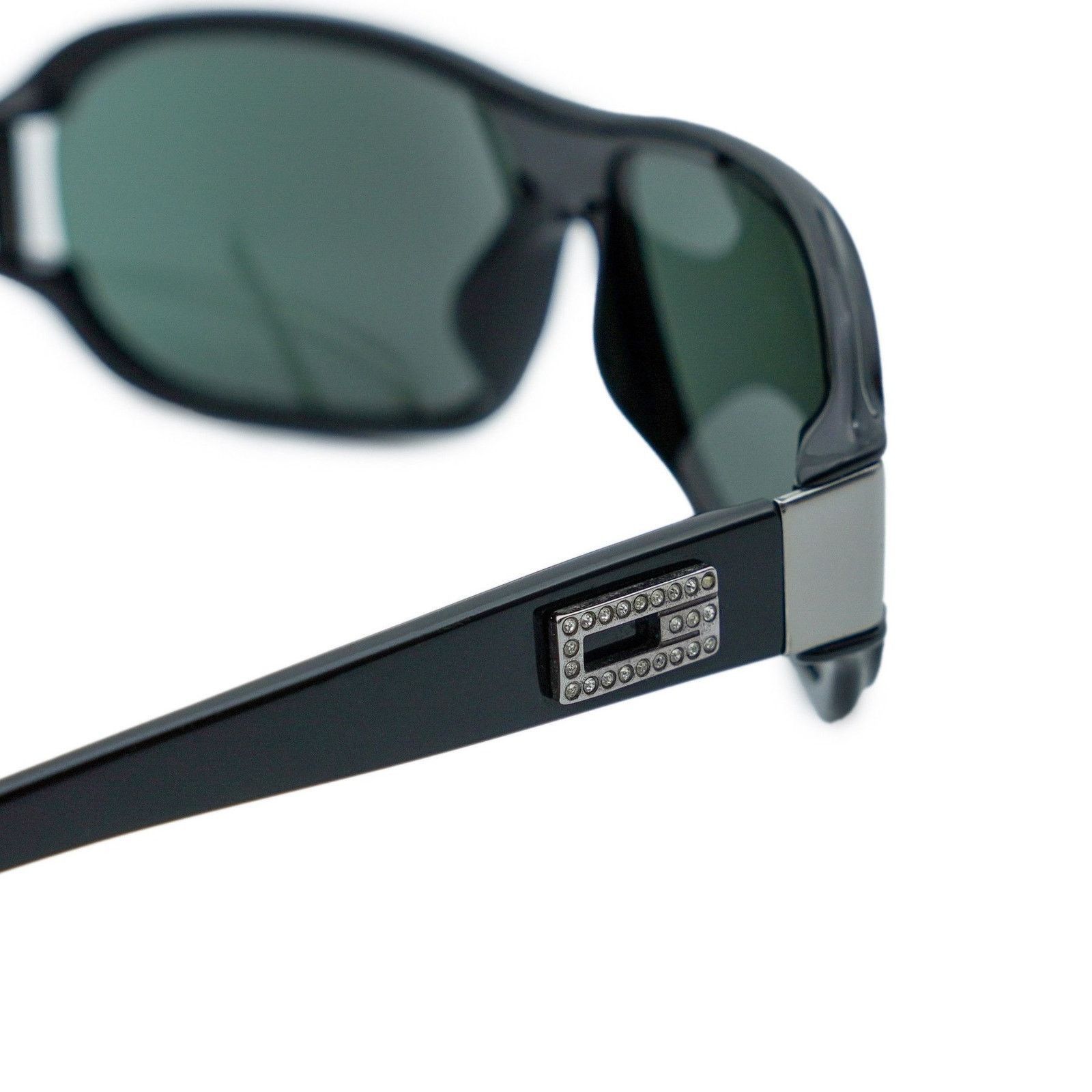 Gucci Vintage Gucci GG 2546/Strass Black Rectangular Sunglasses Size ONE SIZE - 5 Thumbnail