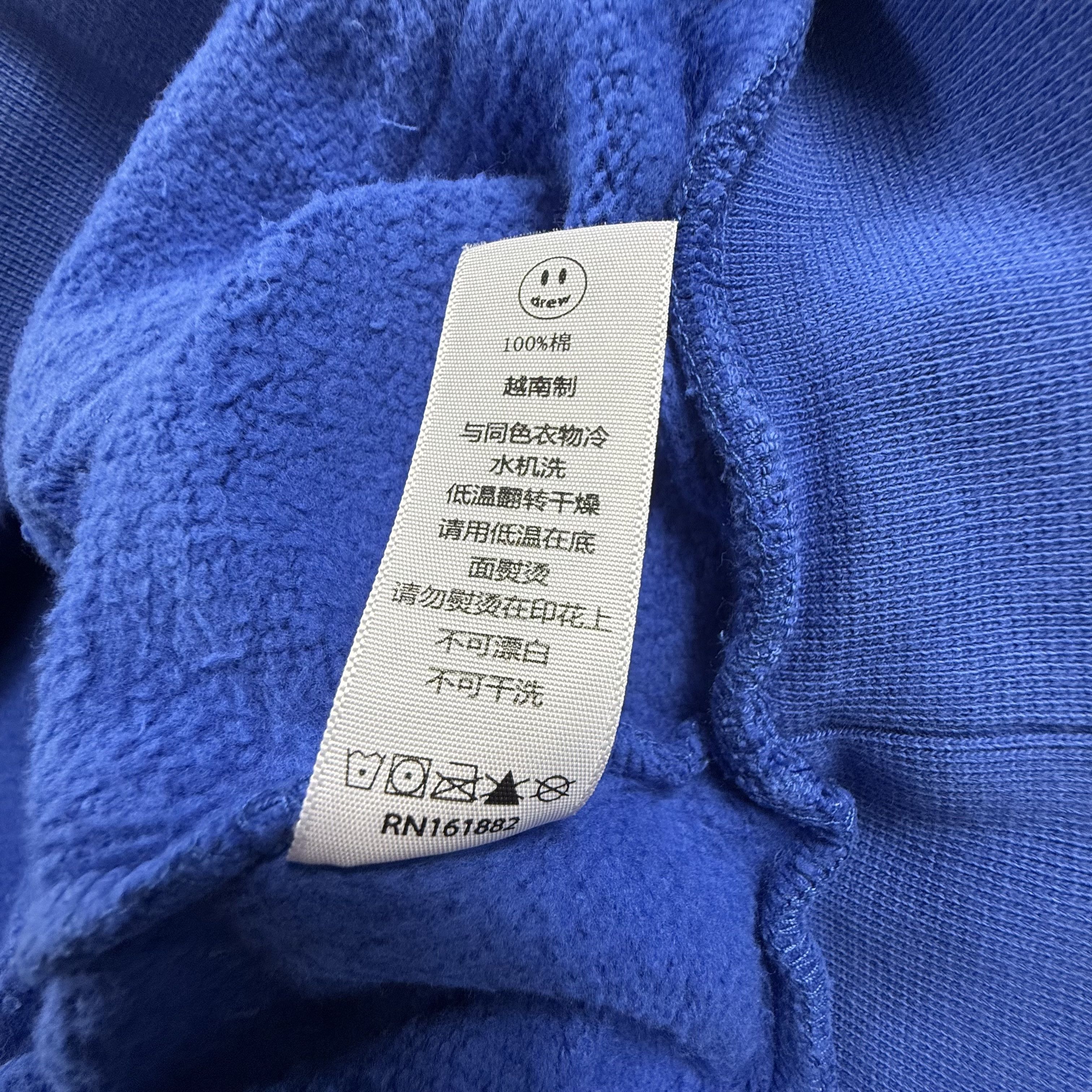 Drew House Drew House Mascot Hoodie Royal Blue XL Smiley Face Size US XL / EU 56 / 4 - 9 Thumbnail