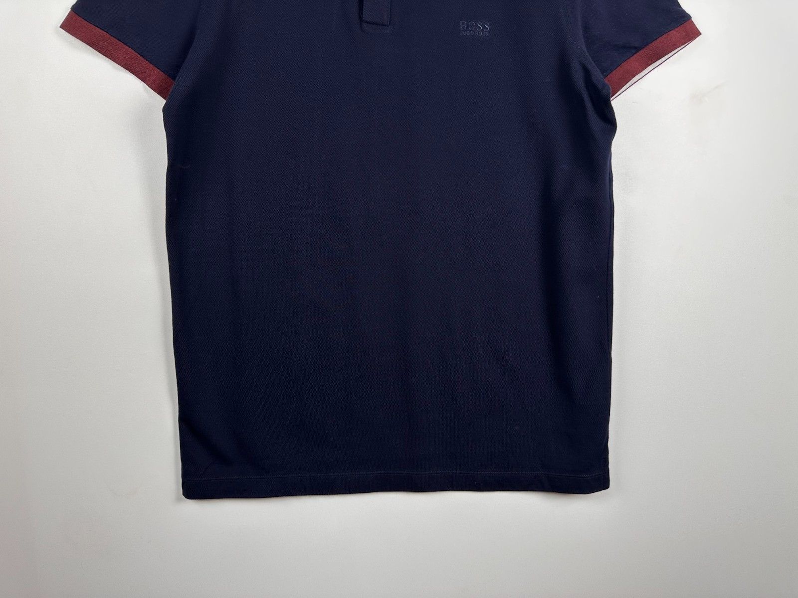 Hugo Boss Hugo Boss Men Polo Shirt Slim Fit Navy Mens Size XL Size US XL / EU 56 / 4 - 3 Thumbnail