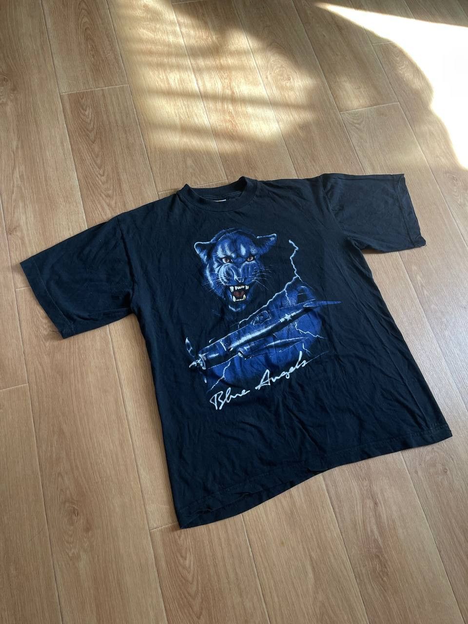 Vintage Vintage Blue Angels Graphic Tee Size US L / EU 52-54 / 3 - 3 Thumbnail
