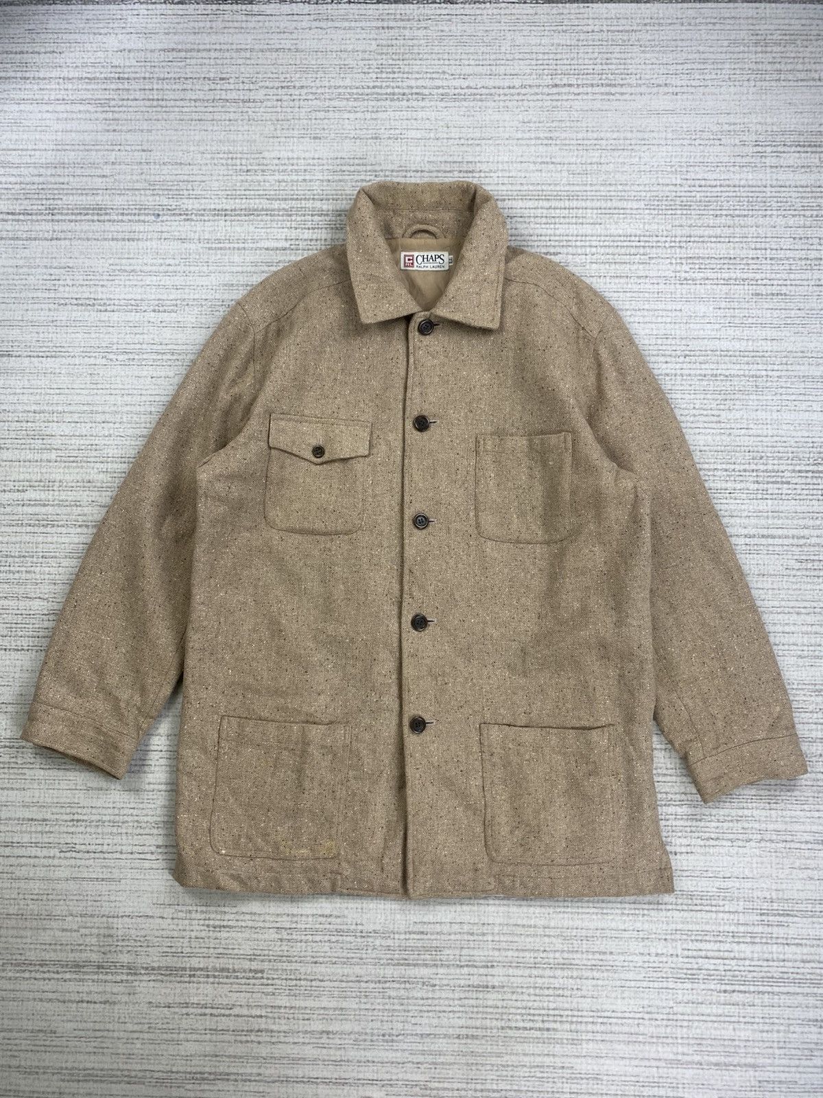 Chaps Ralph Lauren 🔥STEALS Vintage Chaps Ralph Lauren Wool Jacket Size US L / EU 52-54 / 3 - 1 Thumbnail