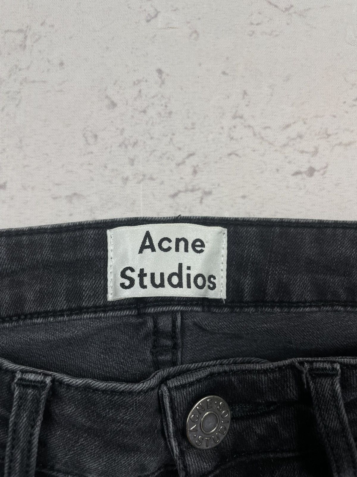 Acne Studios Acne Studios W26 L32 Skin 5 Used Black Slim Fit (Womens) EGV Size 26" / US 2 / IT 38 - 3 Thumbnail