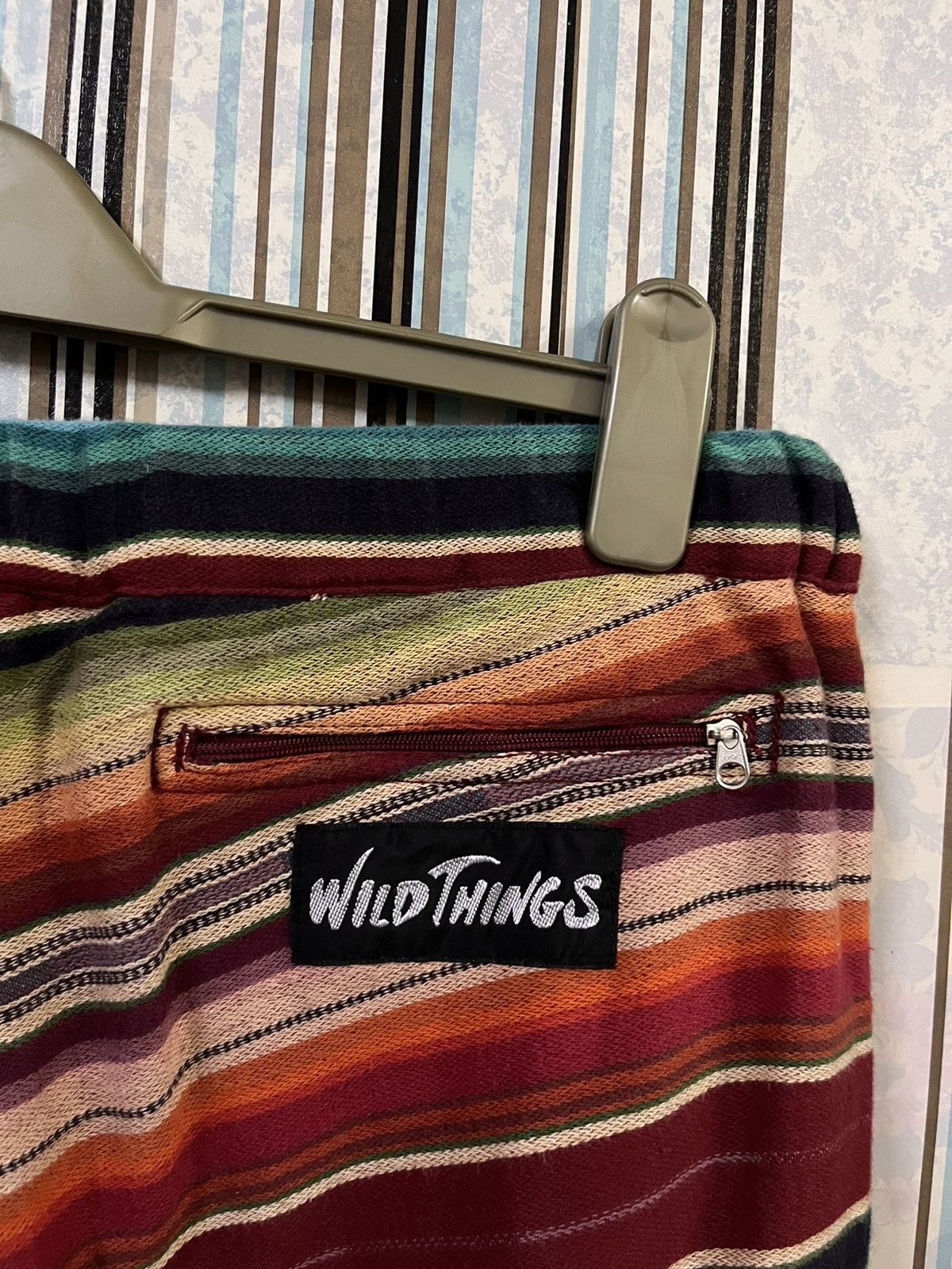 Wild Things rainbow waist adjustable strap striped #B1 Size US 33 - 7 Thumbnail