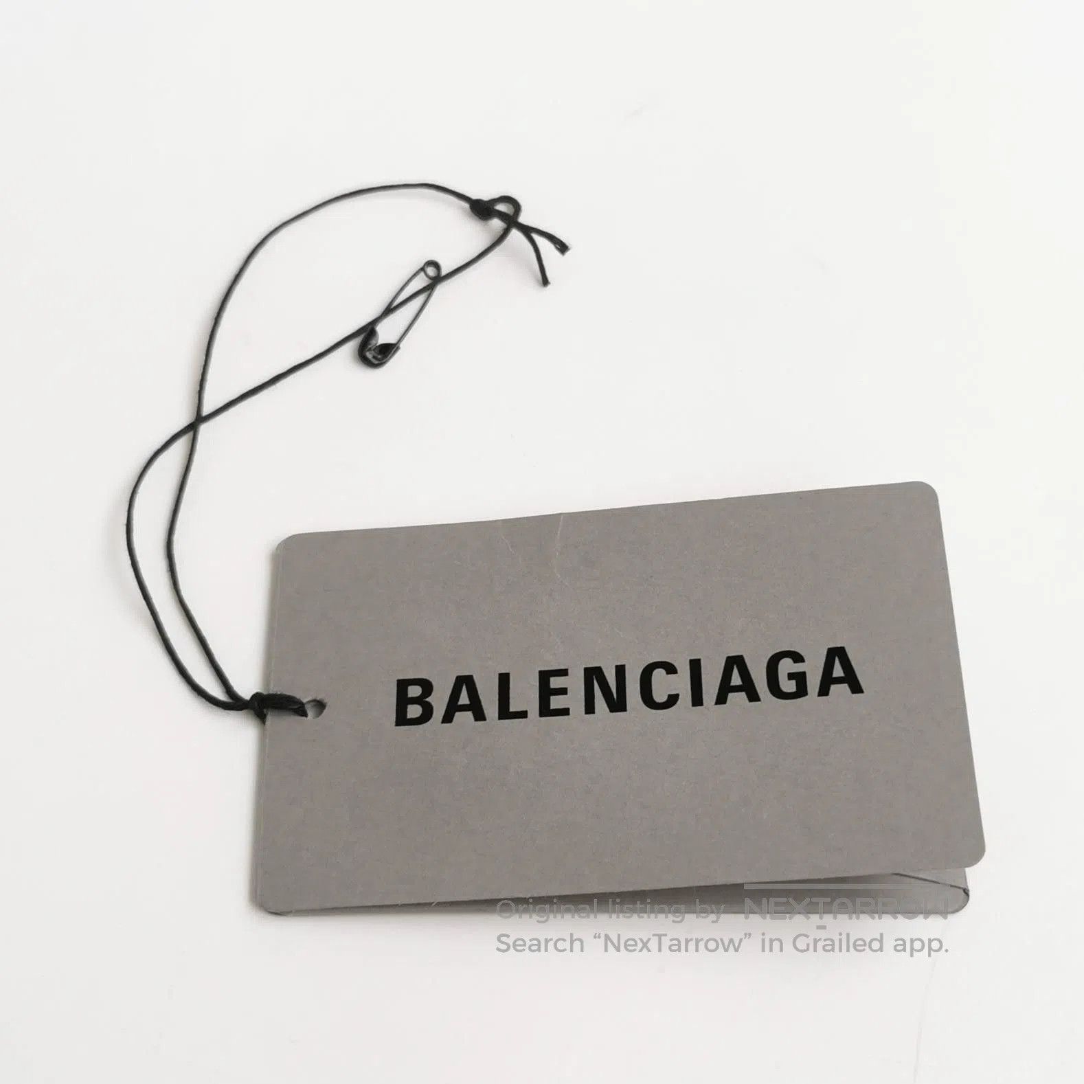 Balenciaga Balenciaga Cotton Logo T. Size US M / EU 48-50 / 2 - 2 Thumbnail