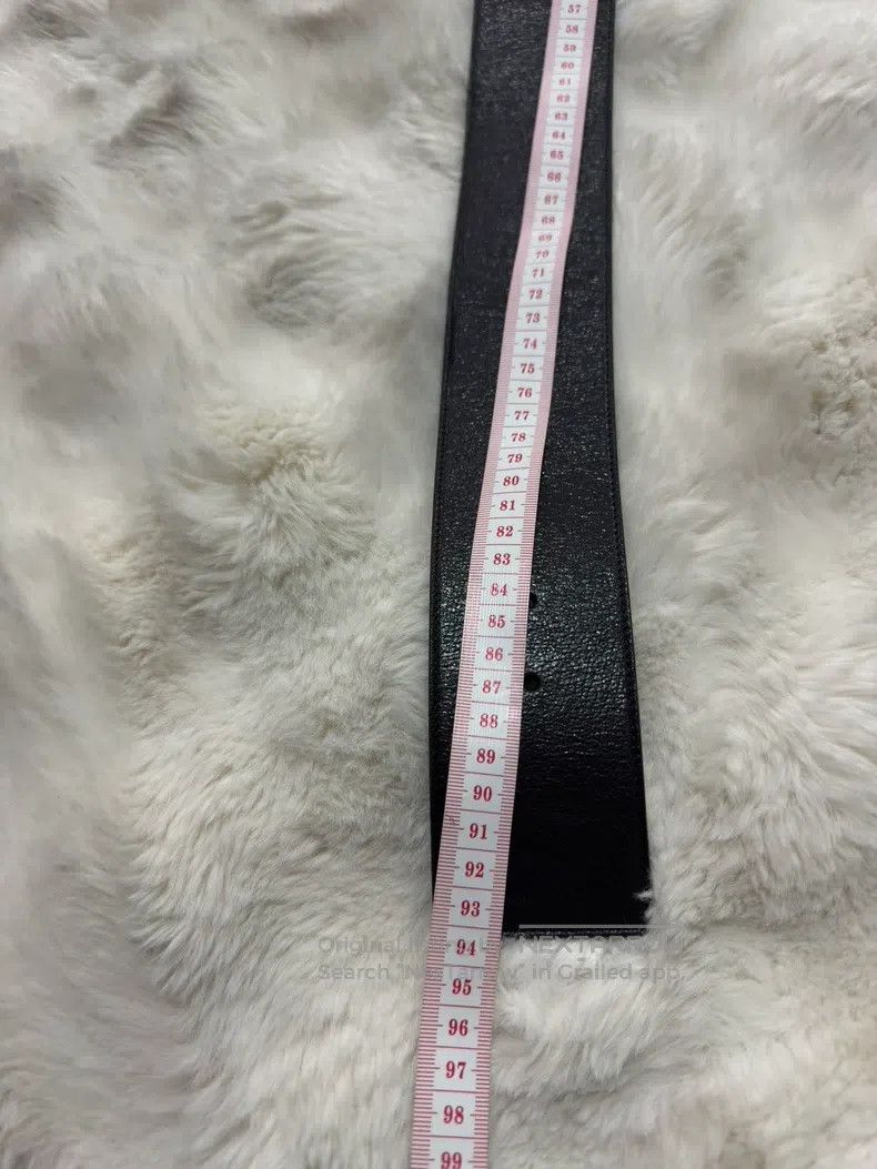 Saint Laurent Paris Saint Laurent Paris size 80 Black Gold Women's Belt Leathe Size ONE SIZE - 8 Thumbnail