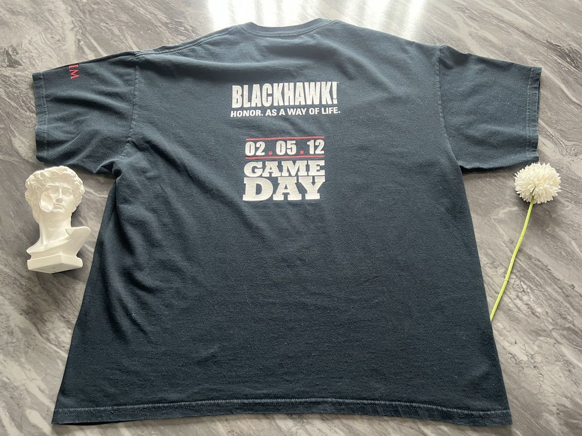 Vintage Protected In The Field : Blackhawk Honor Game Day 2012 Size US XL / EU 56 / 4 - 6 Thumbnail