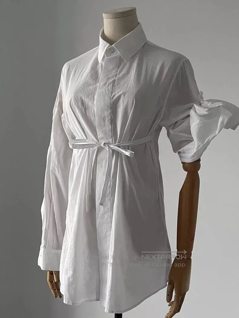 Other Ann Demeulemeester white shirt with flying sleeves. Size US M / EU 48-50 / 2 - 1 Thumbnail