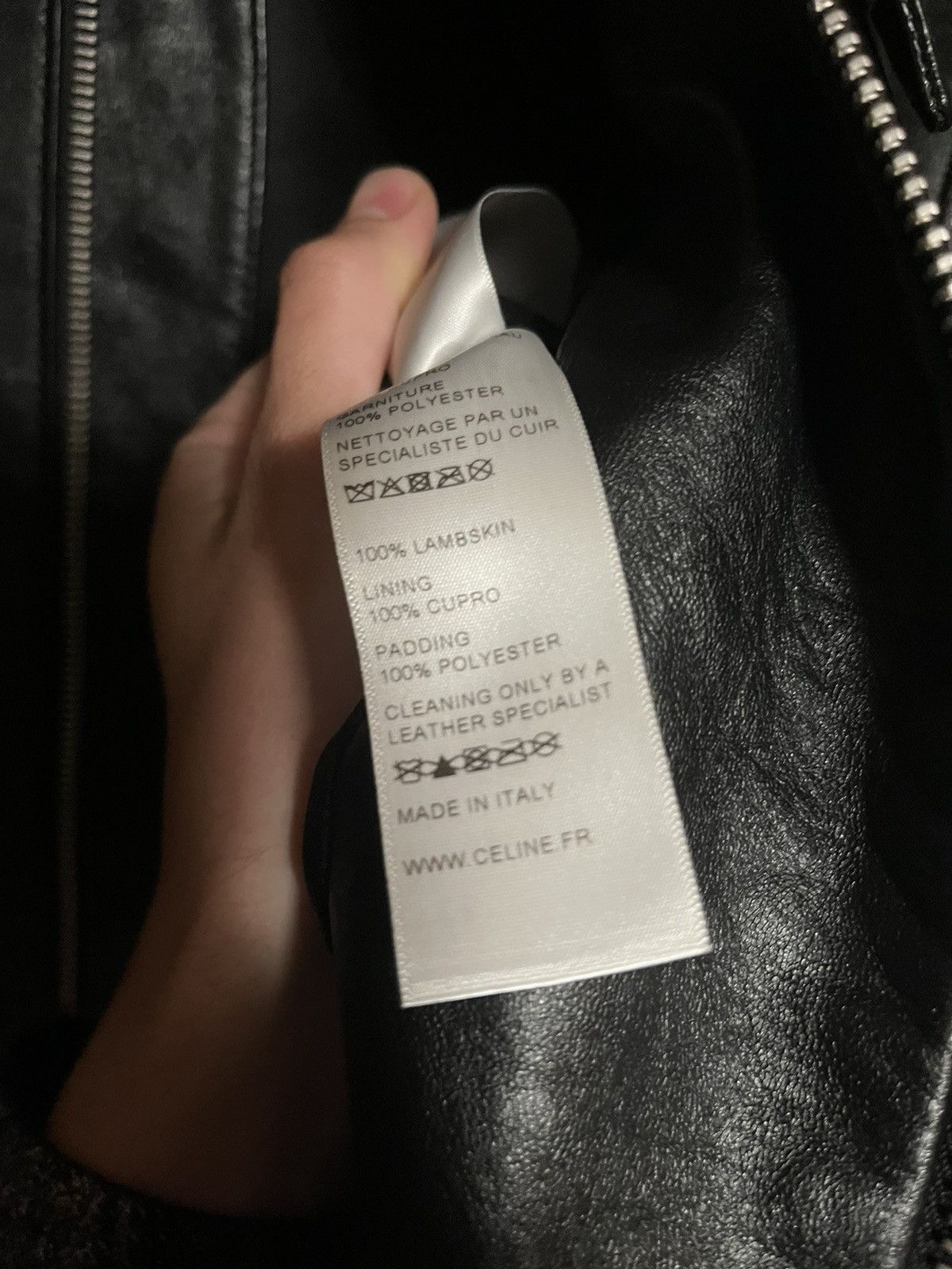 Celine Celine Padded Cafe Racer Size US M / EU 48-50 / 2 - 4 Thumbnail
