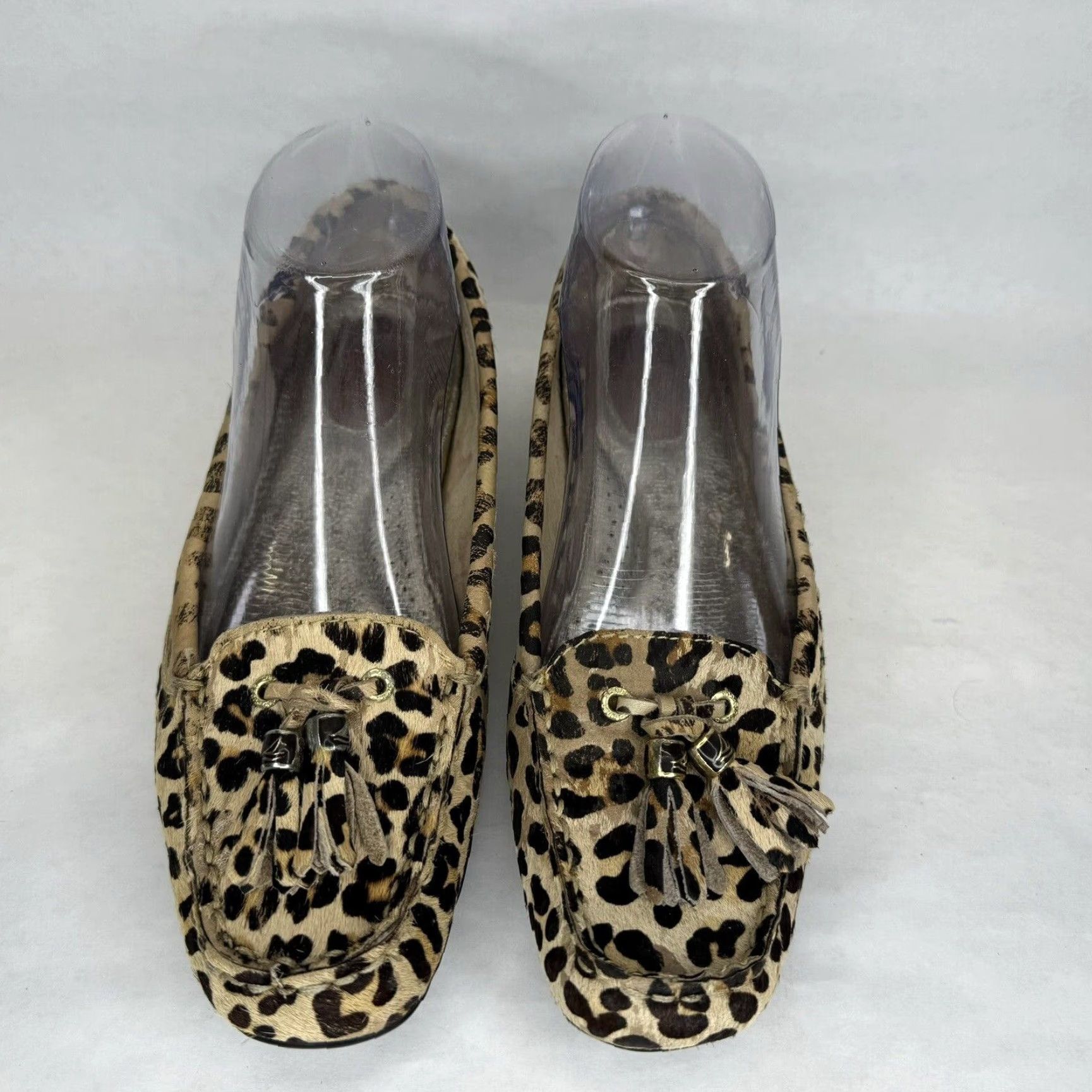 Sperry Sperry Top Sider Shoes Womens 7M Brown Leopard Calf Hair Tassel Leather Size M / US 6-8 / IT 42-44 - 2 Thumbnail