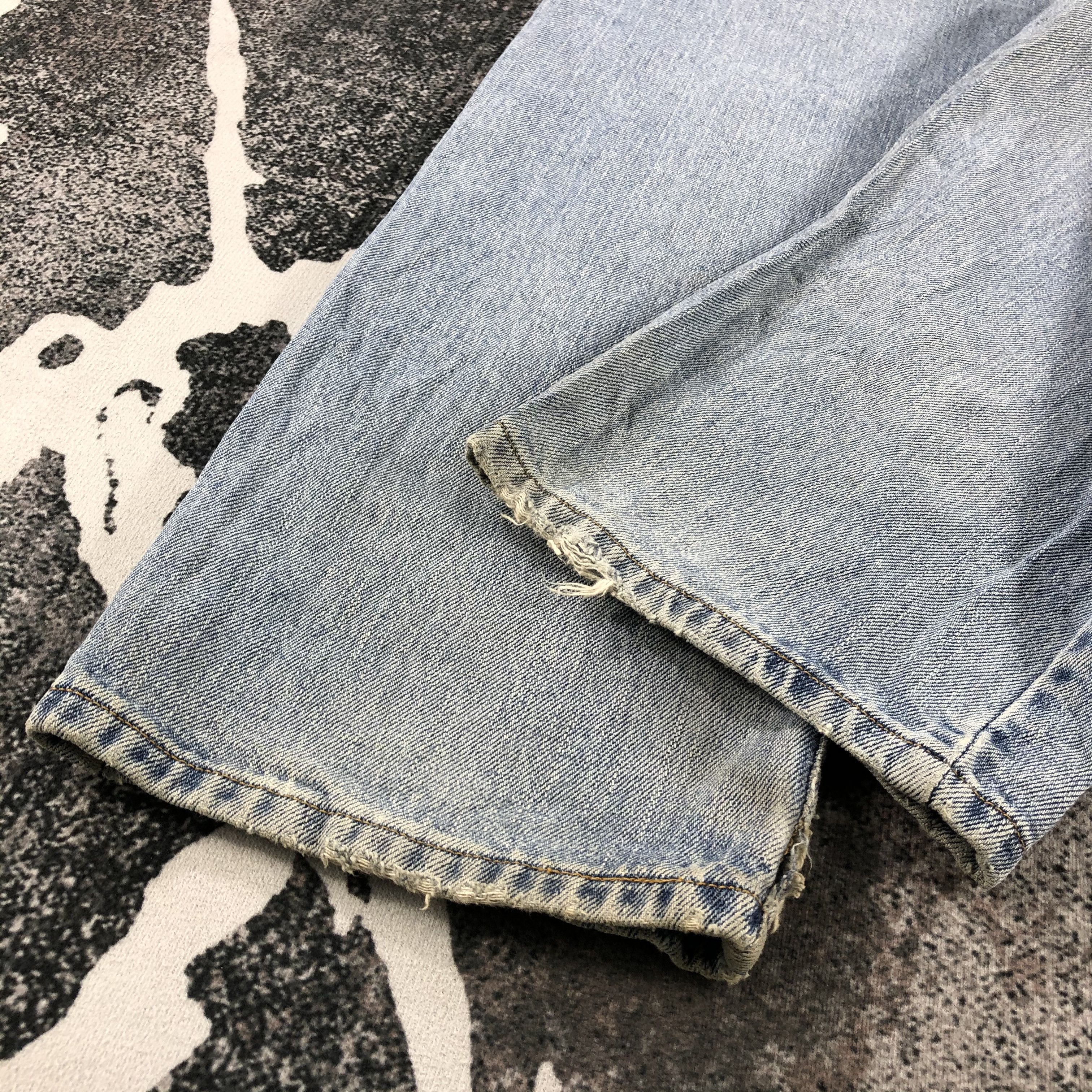 Levi's Vintage Levis 505 Jeans Dirty Medium Wash KJ1104 Size US 34 / EU 50 - 6 Thumbnail
