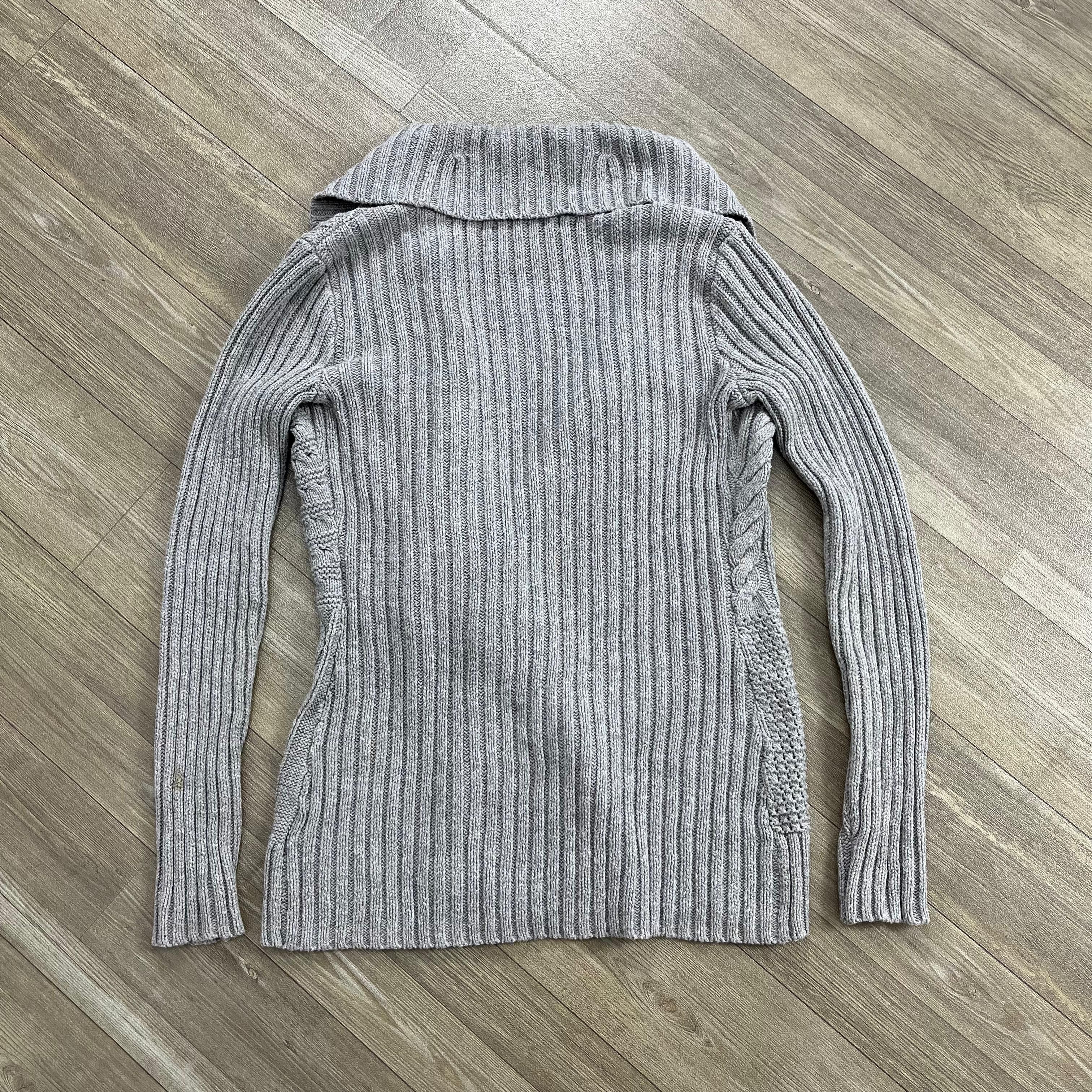 Ralph Lauren Vintage Ralph Lauren Shawl Collar Cable Knit Cardigans Size US XXS / EU 40 - 15 Thumbnail