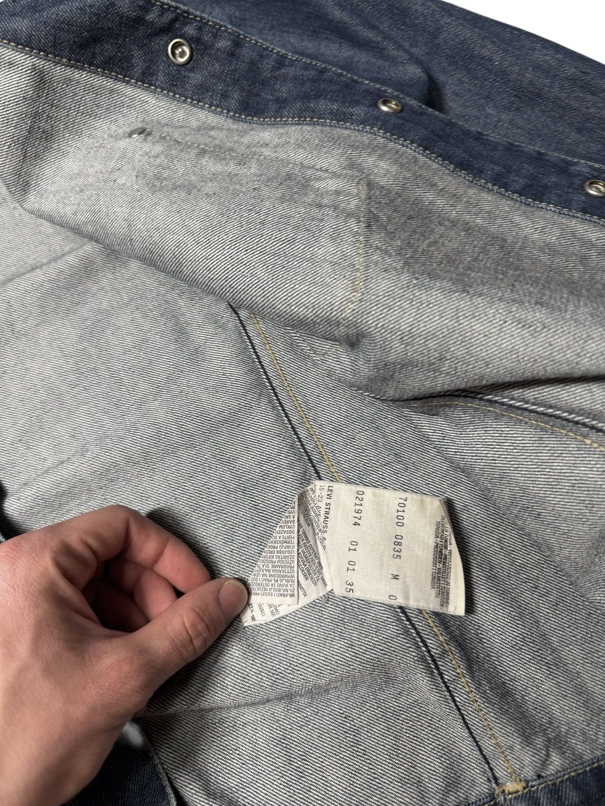 Levi's Vintage Levi's Engineered Jeans Jacket Denim Japan Y2K Size US M / EU 48-50 / 2 - 9 Thumbnail