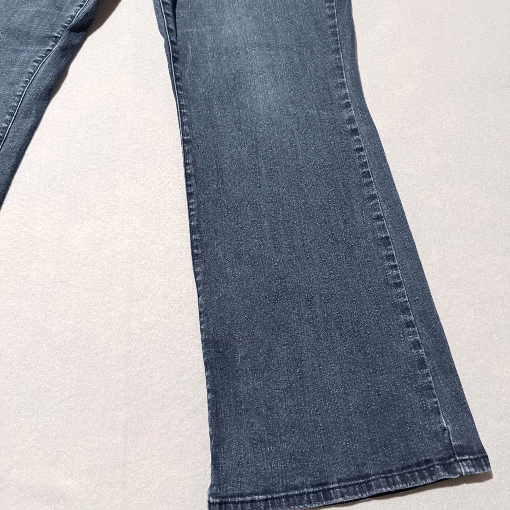 Vera Wang VINTAGE Simply Vera Vera Wang Bootcut Jeans Women's Blue Denim Mid-Rise Stretch - 16W Size 38" / US 16 / IT 52 - 5 Thumbnail