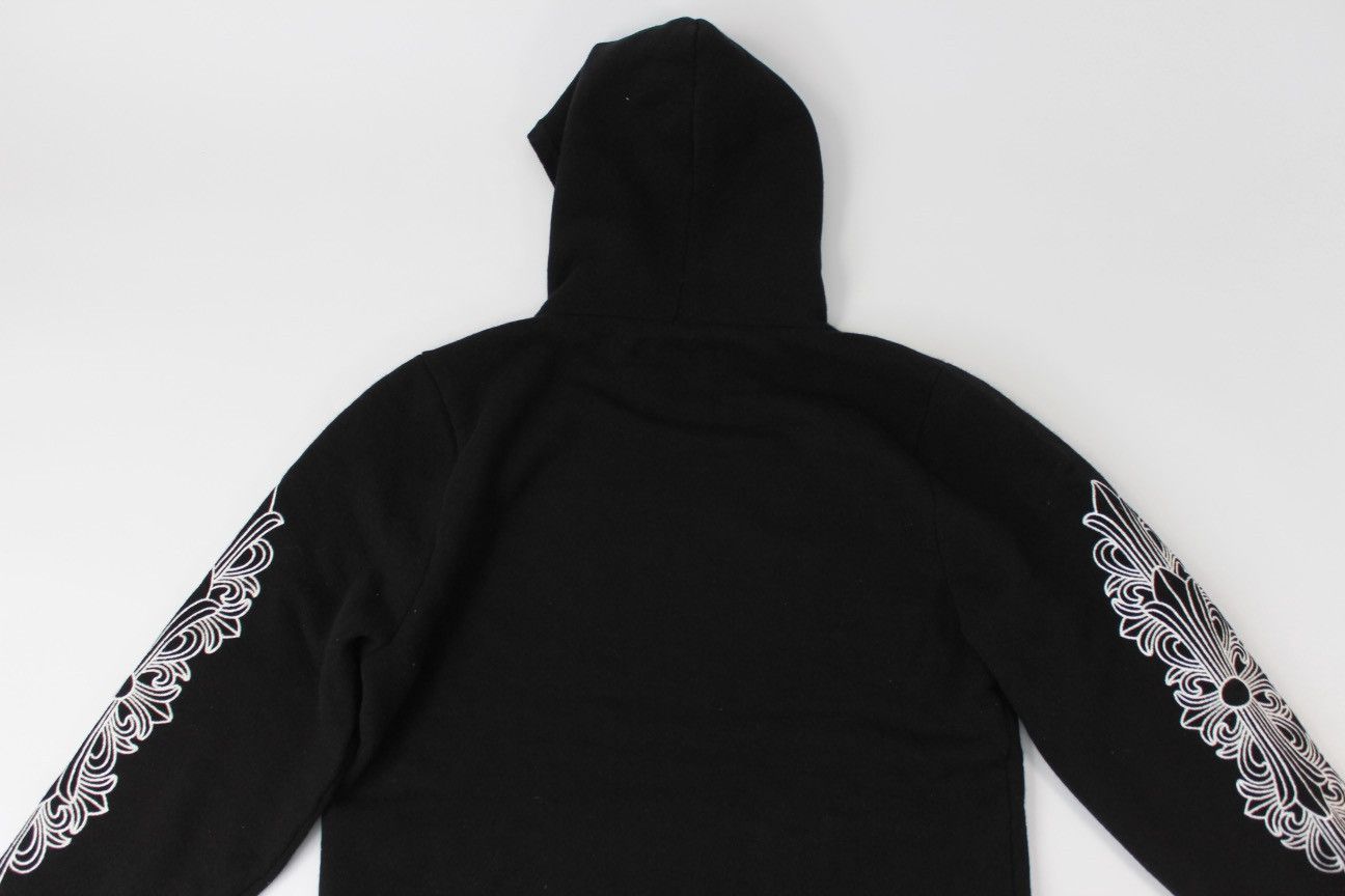Chrome Hearts Chrome Hearts Cashmere Embroidered Floral Sleeve Hoodie Size US L / EU 52-54 / 3 - 12 Thumbnail