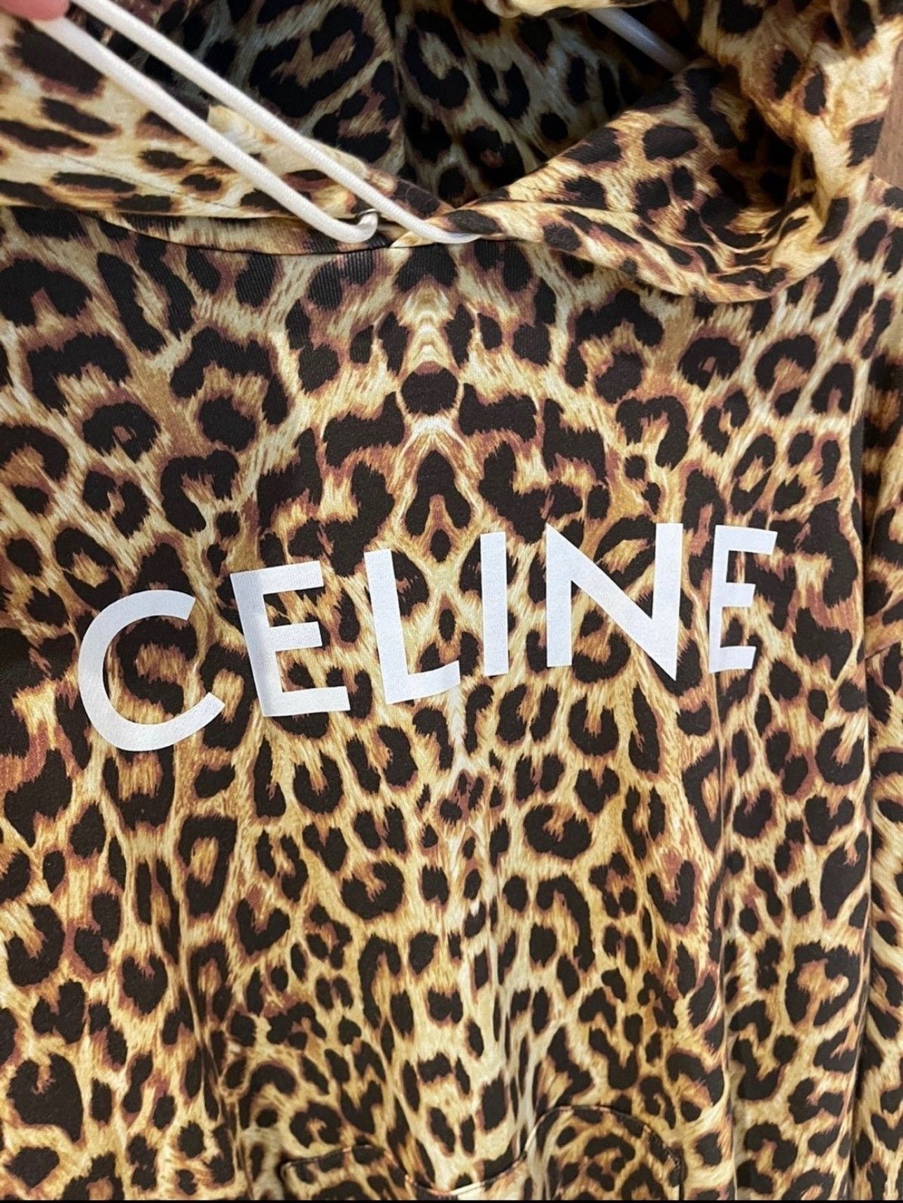 Celine CELINE leopard hoodie XXL Size US XXL / EU 58 / 5 - 2 Thumbnail