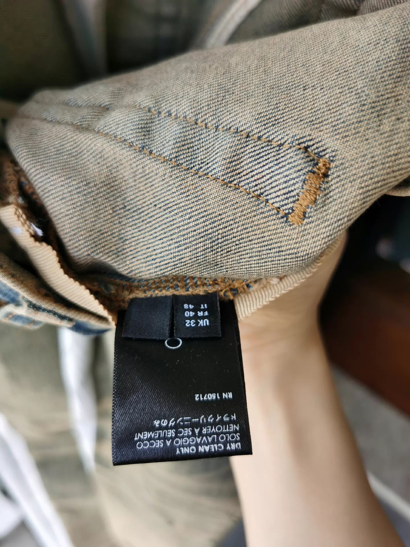 Amiri AMIRI Ripped Slim Jeans Size 32 Denim Hermes High Street King Size US 32 / EU 48 - 8 Thumbnail
