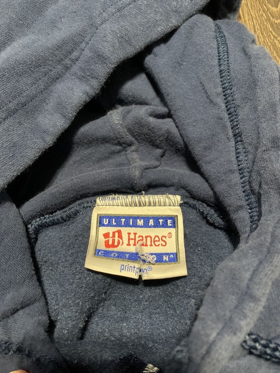 Hanes Hanes Ultimate Heavyweight Zip Up Hoodie Size US L / EU 52-54 / 3 - 3 Thumbnail