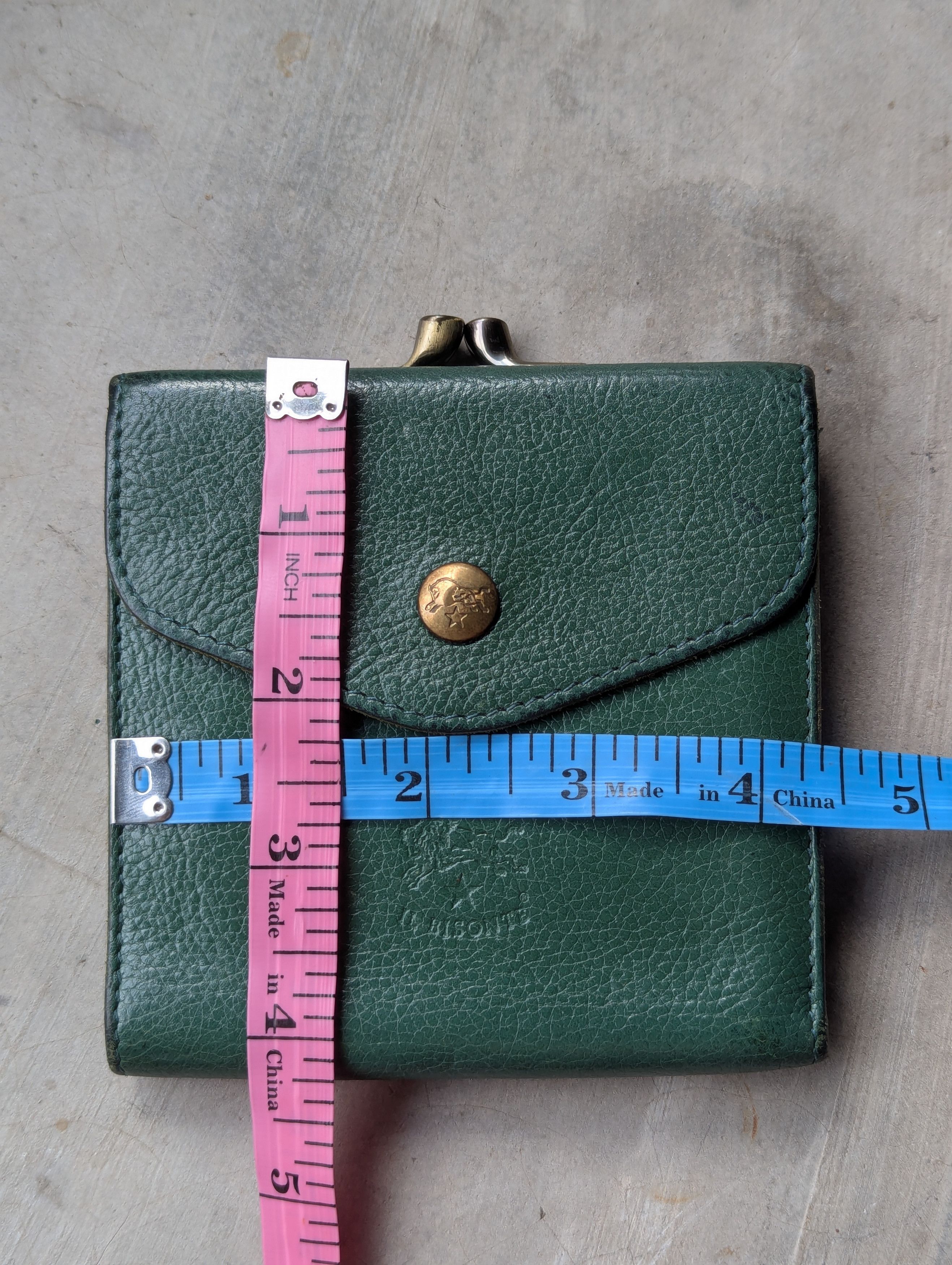 Il Bisonte 🔥FREE SHIPPING🔥 Il Bisonte Leather Wallet Cardholder Coin Size ONE SIZE - 10 Thumbnail
