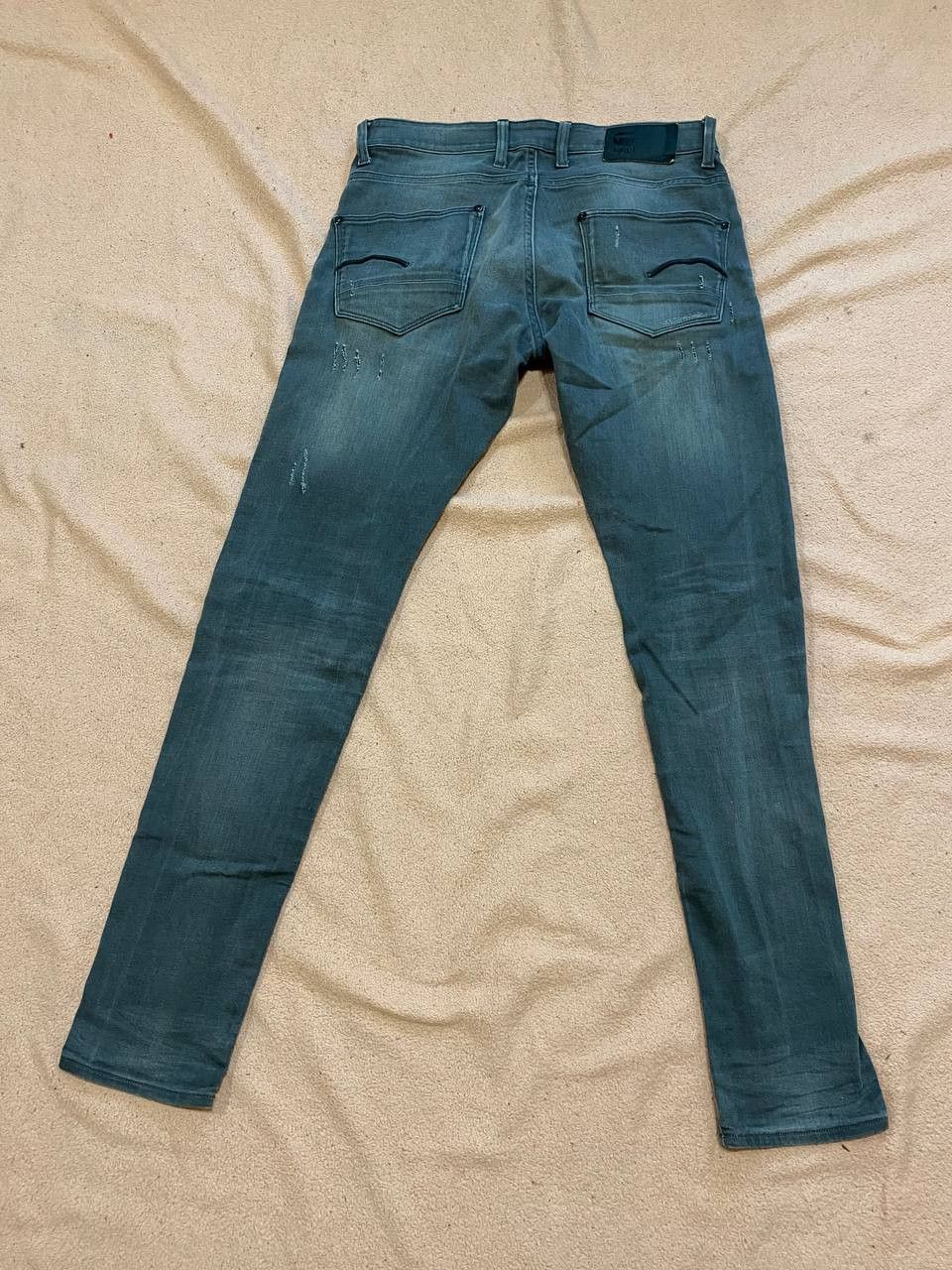 G-Star New G-Star Faded Grey Neblina Revend Skinny Jeans Size US 32 / EU 48 - 21 Thumbnail