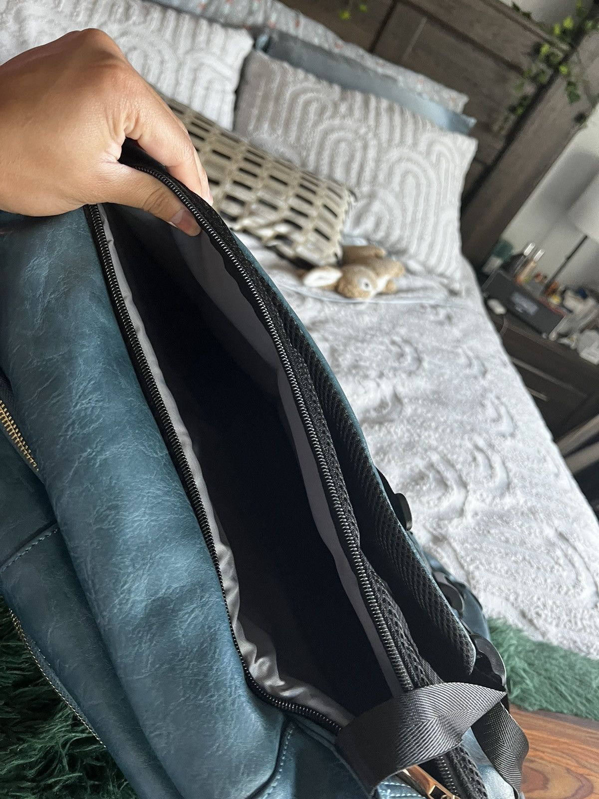 Leather Sole Premise Sneaker Backpack