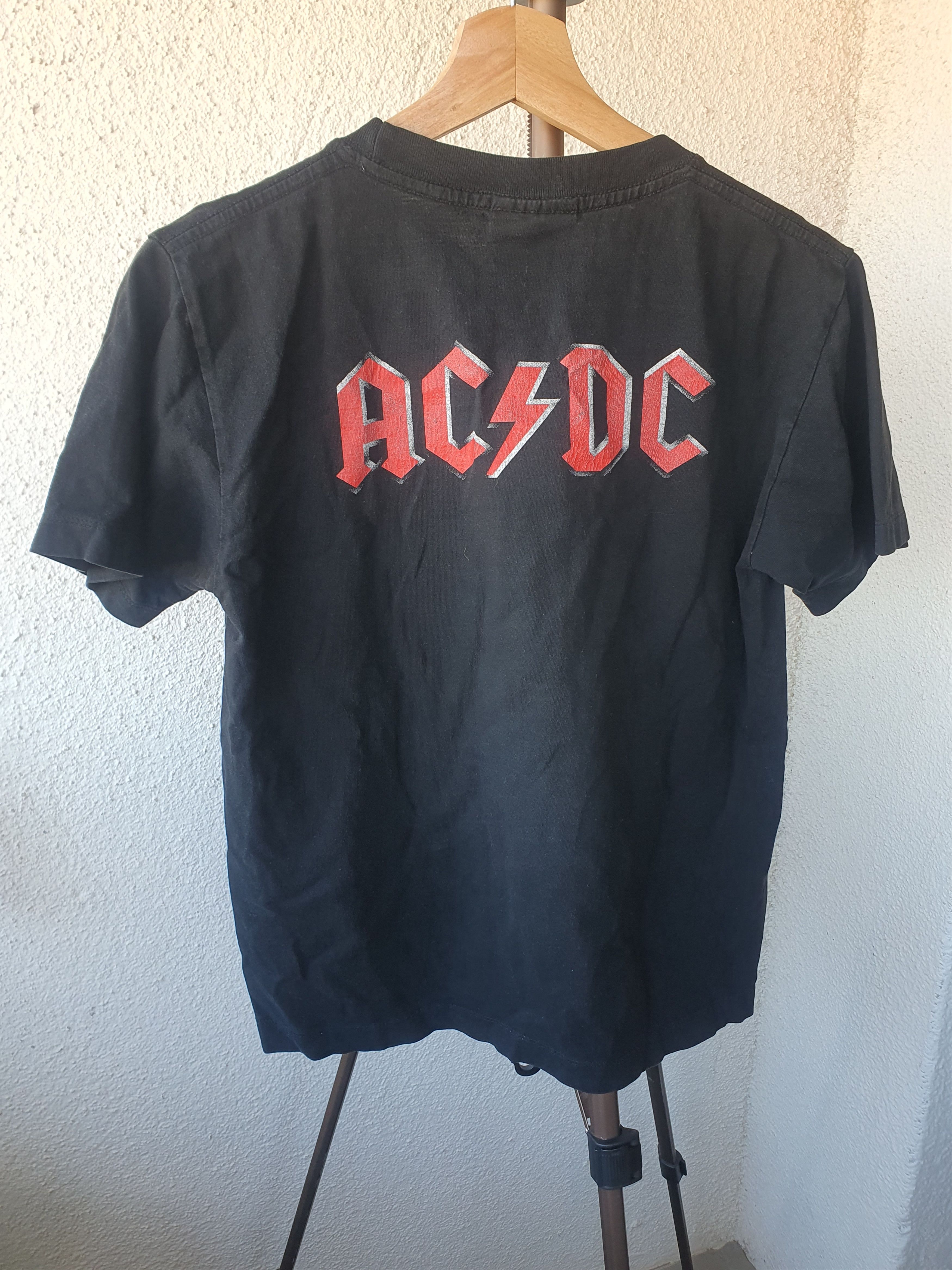 AC/DC × Band Tees Ac/Dc Black Ice Rock Chang Band t shirt Double Sided sz S Size US S / EU 44-46 / 1 - 8 Thumbnail