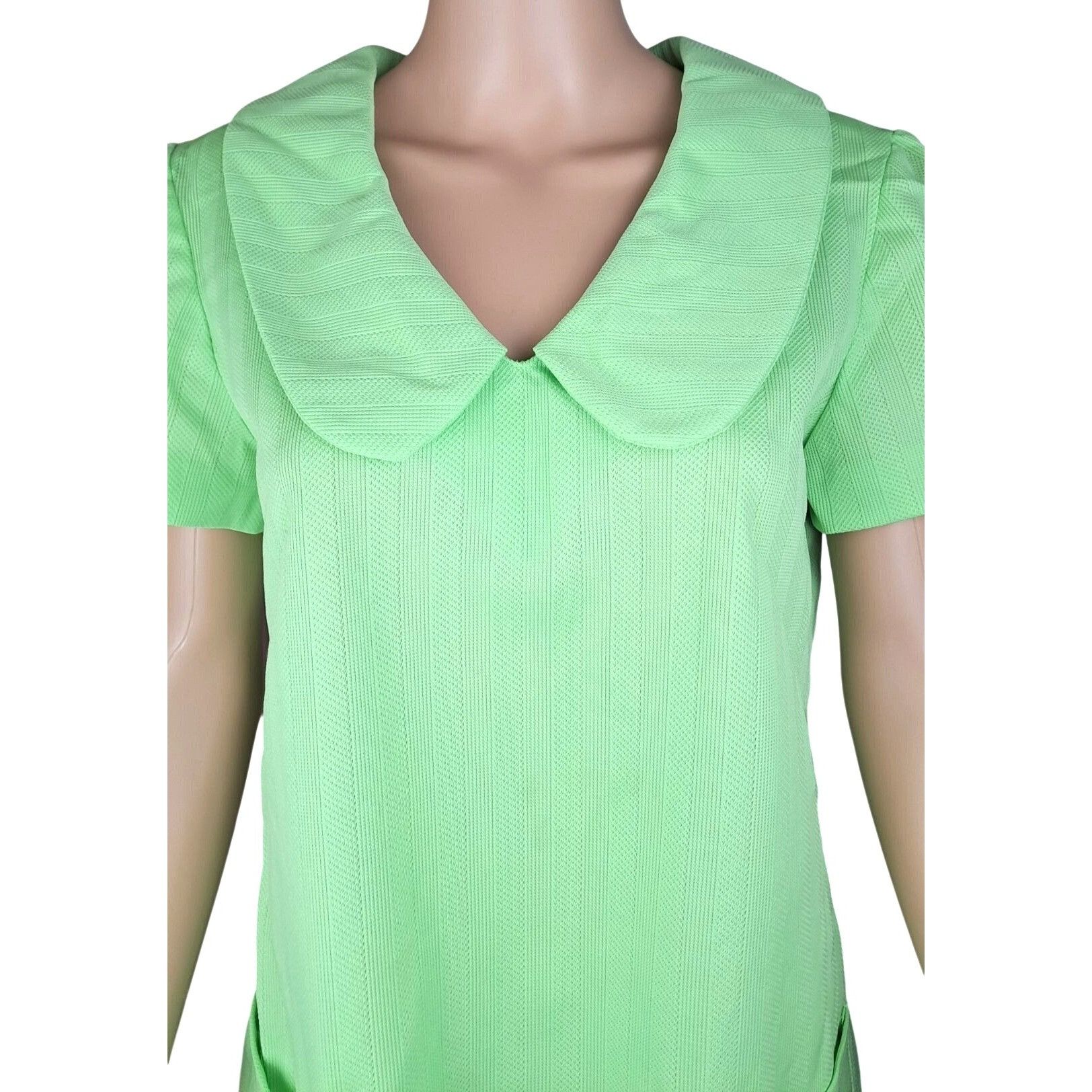 Handmade Vintage Handmade Pant Suit Polyester Top Crop Pants Women L Size L / US 10 / IT 46 - 7 Thumbnail