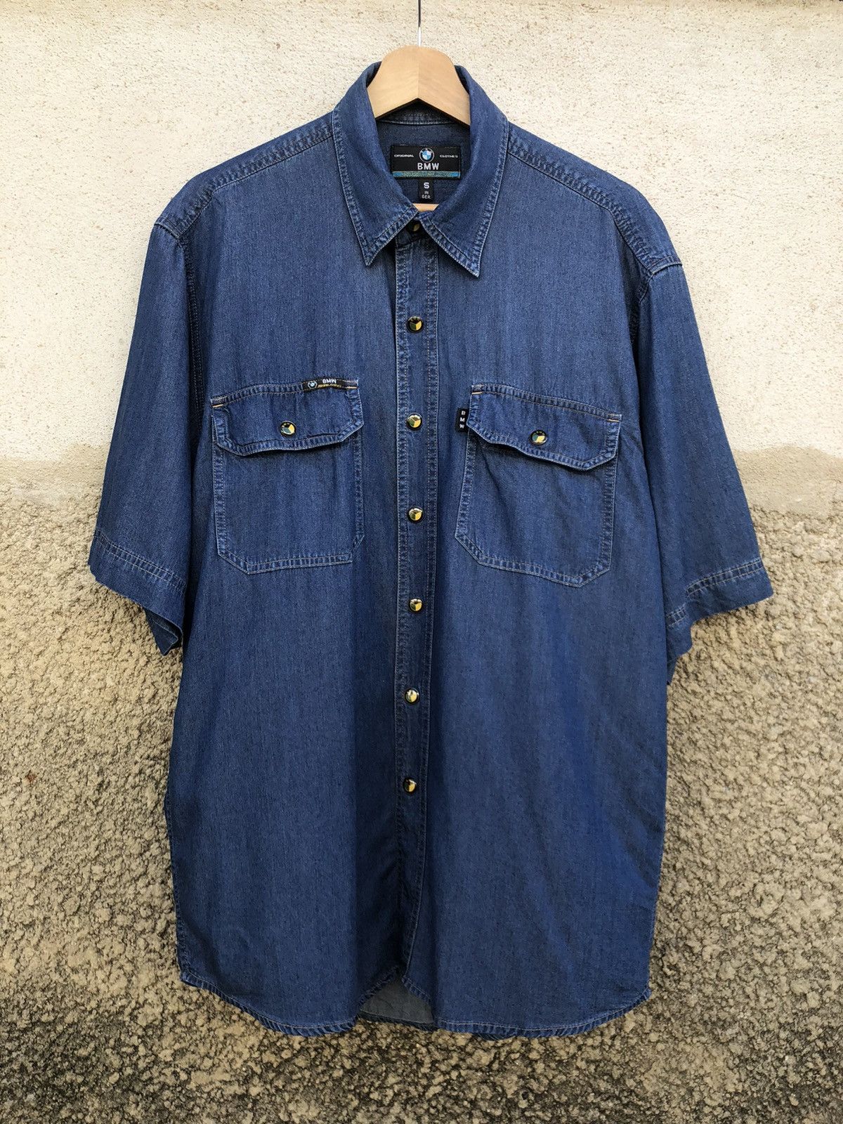 BMW × Vintage BMW Button Up Shirt Size US L / EU 52-54 / 3 - 2 Thumbnail