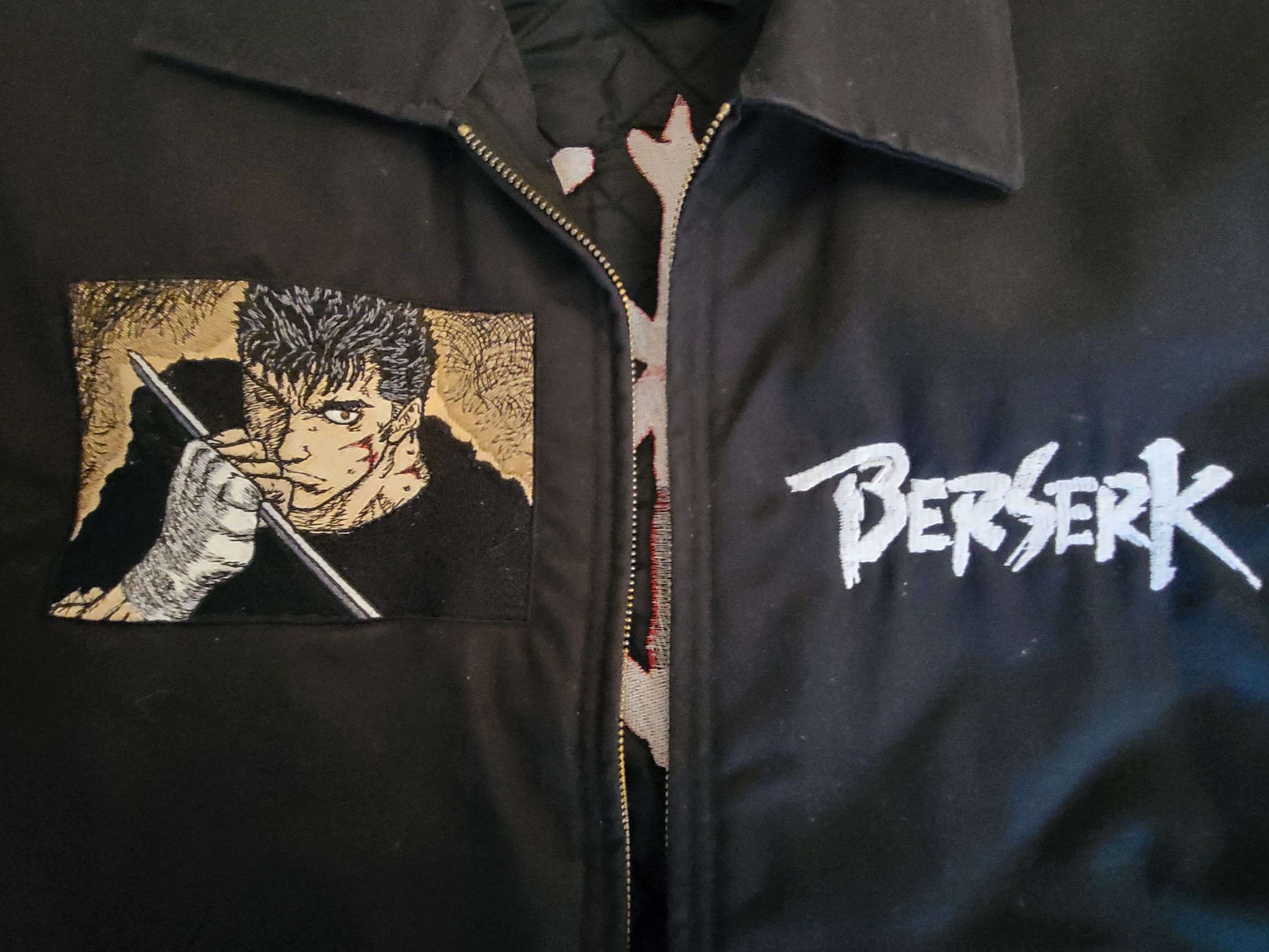Dickies Custom embroidered Berserk Dickies work jacket Size US M / EU 48-50 / 2 - 4 Thumbnail